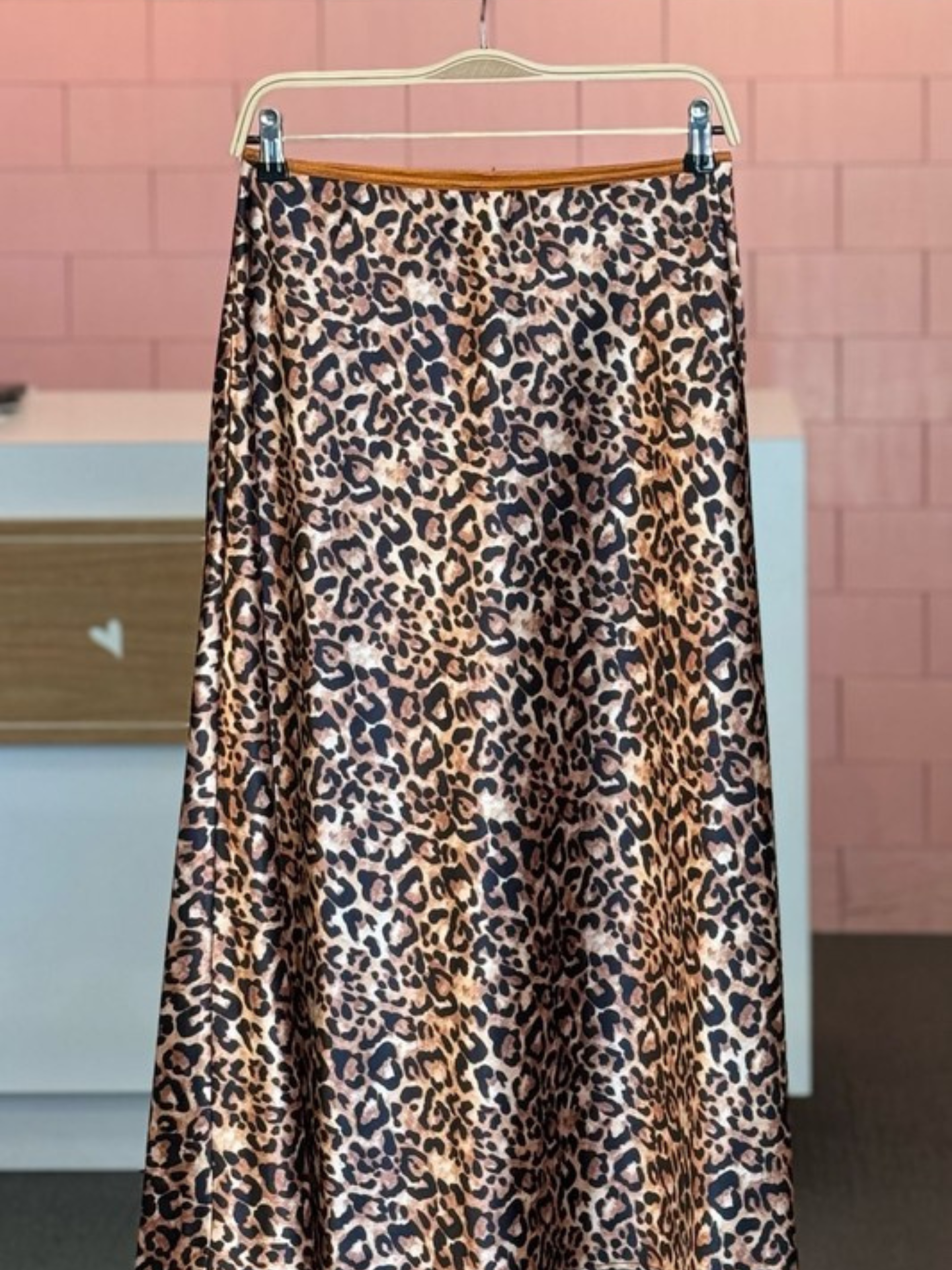 Leopard Slip Skirt - Mimi & Rae