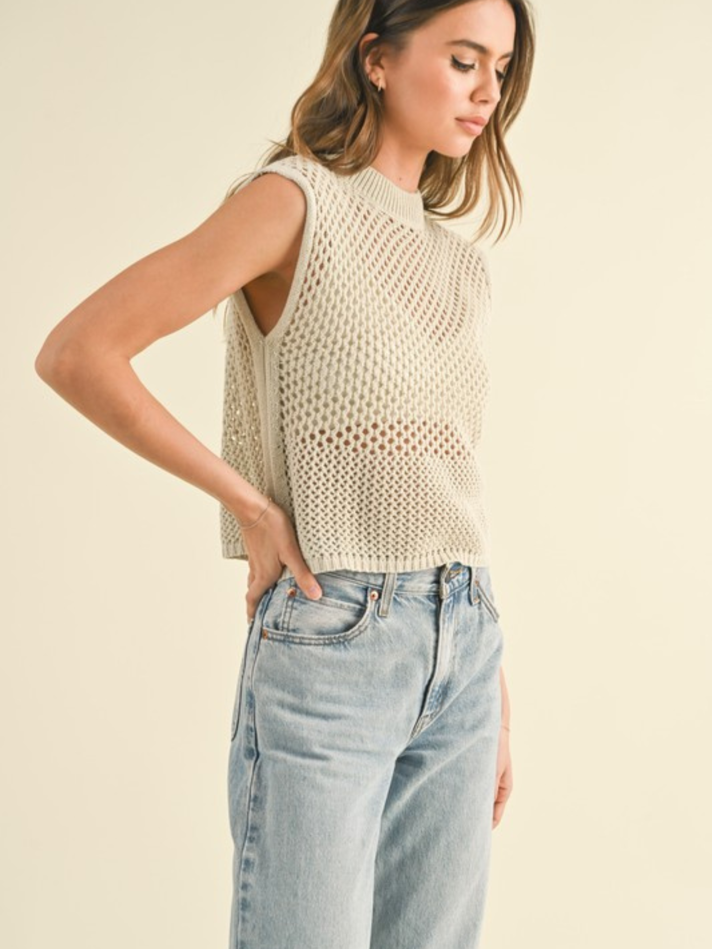 Crochet Sleeveless Top