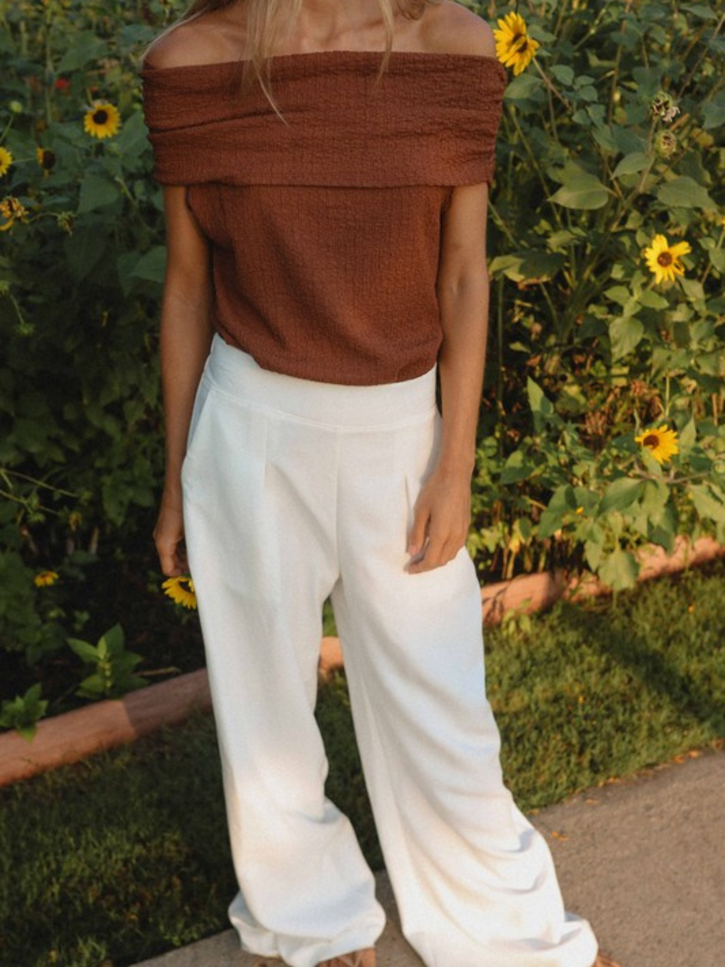 Flowy Twill Pants