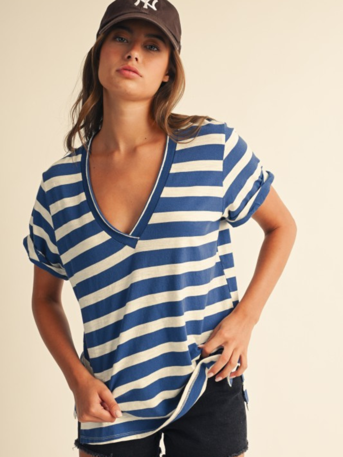 Emma Striped Tee