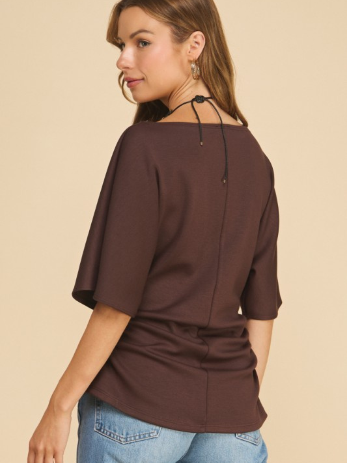 Elise Side Ruched Top
