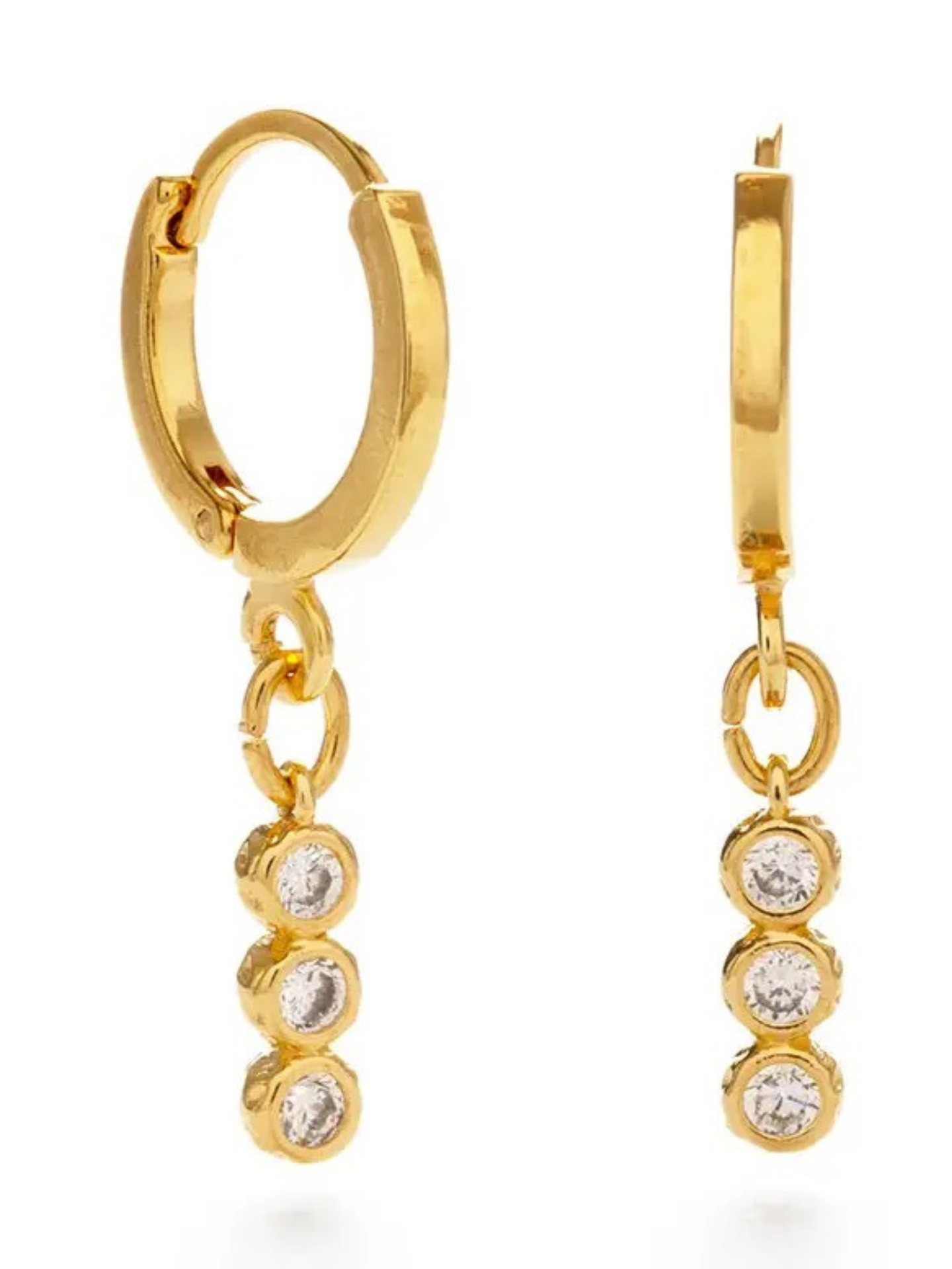 Amano Studios Iris Earrings featuring delicate floral design with silver and colorful enamel accents, hanging jewelry accessories.