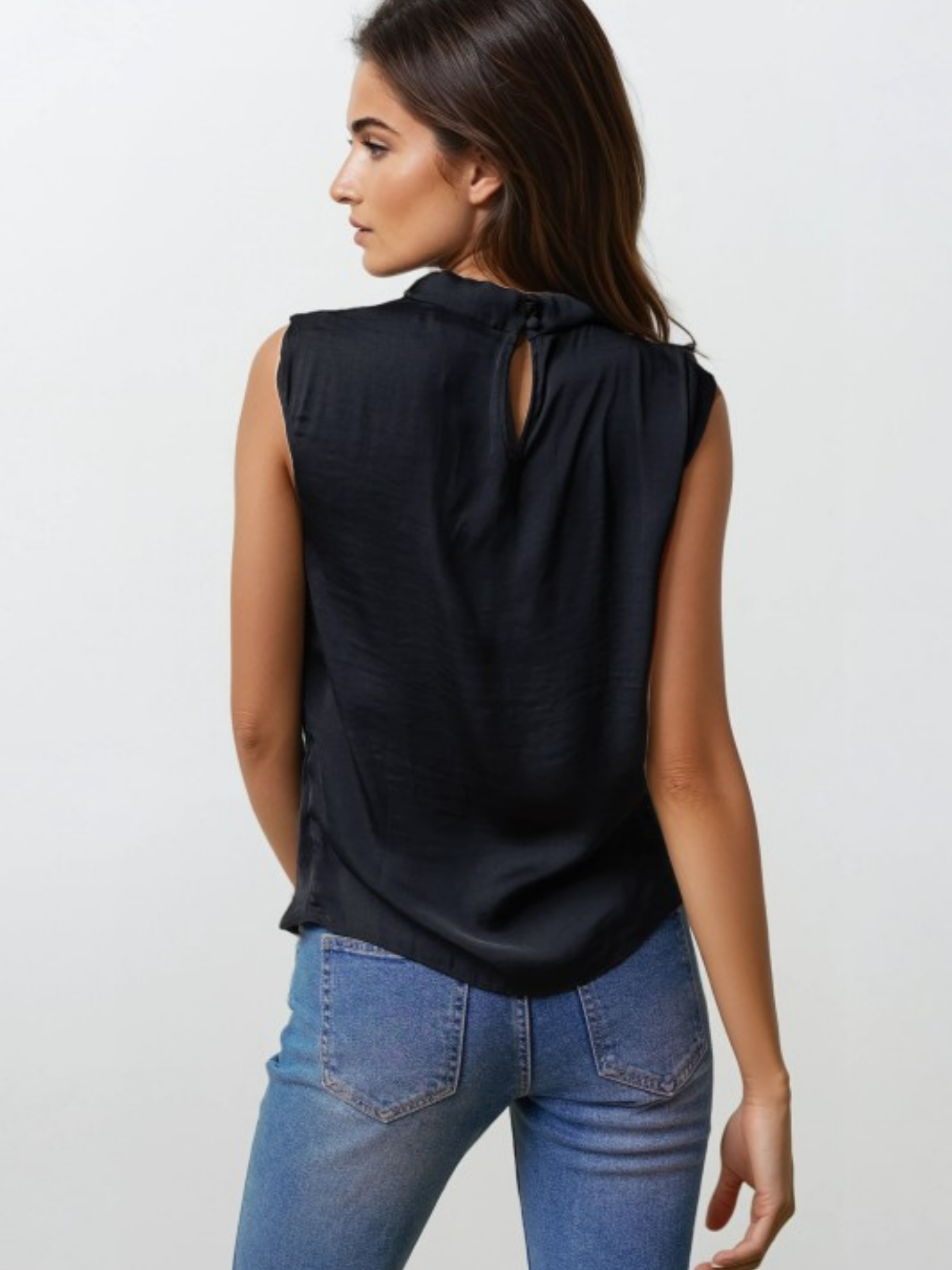 Draped Neck Blouse