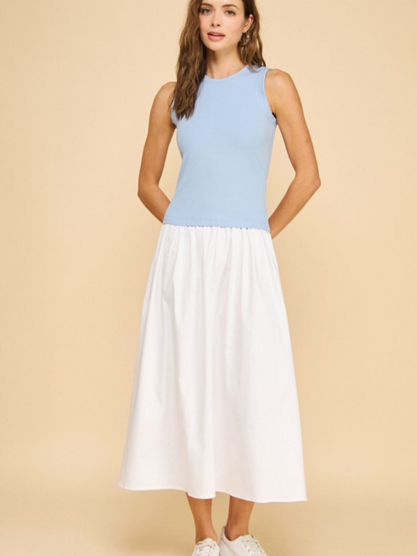 Drop Waist Maxi Dress