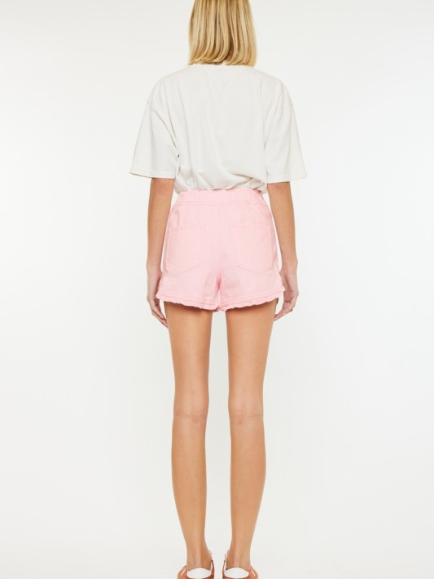 Bonnie Pink Denim Shorts - Mimi & Rae