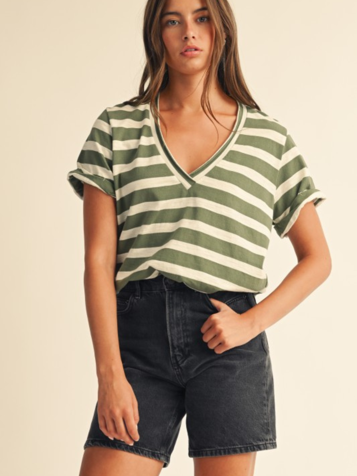 Emma Striped Tee