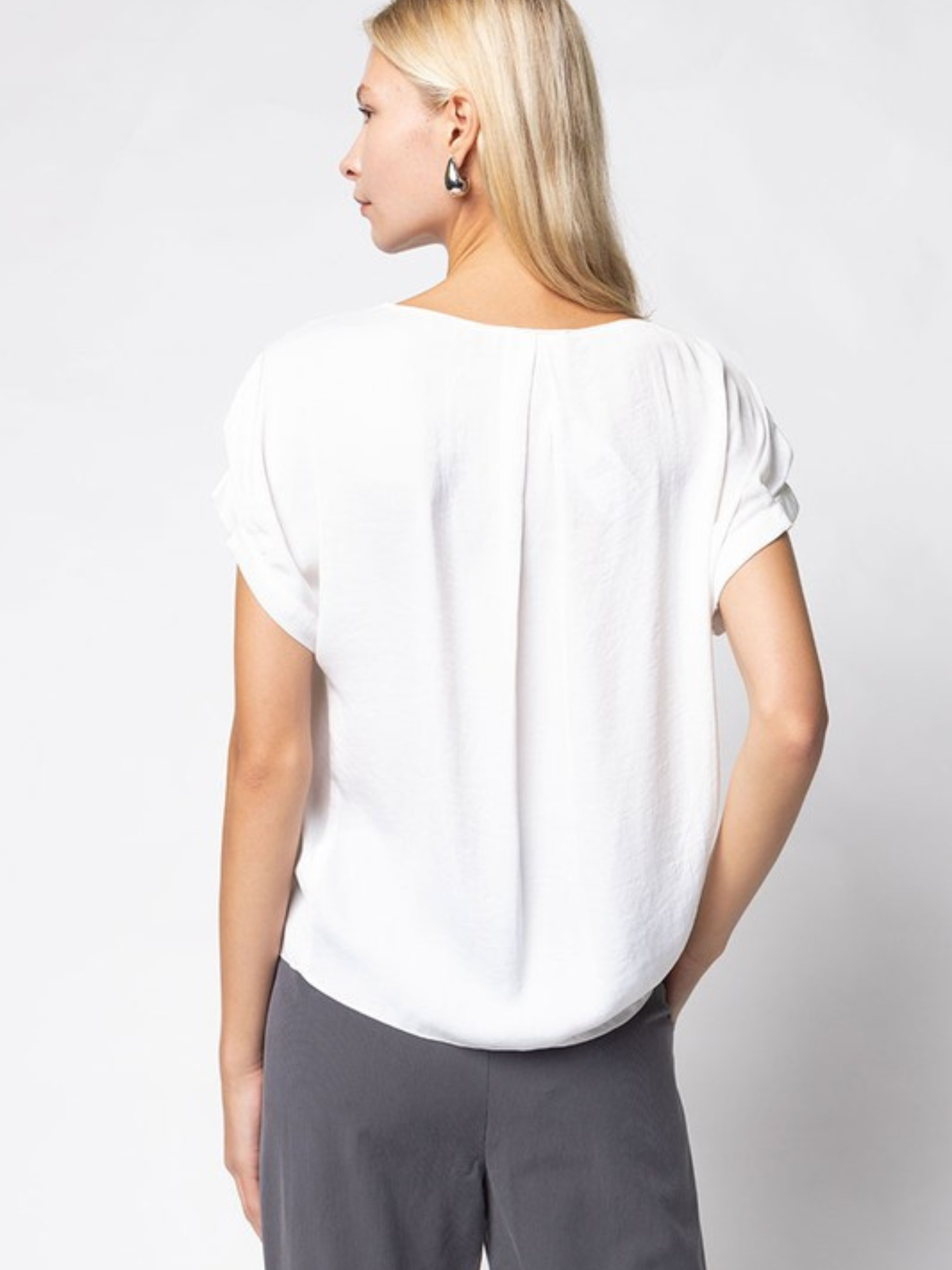 Drop Shoulder Blouse - Mimi & Rae