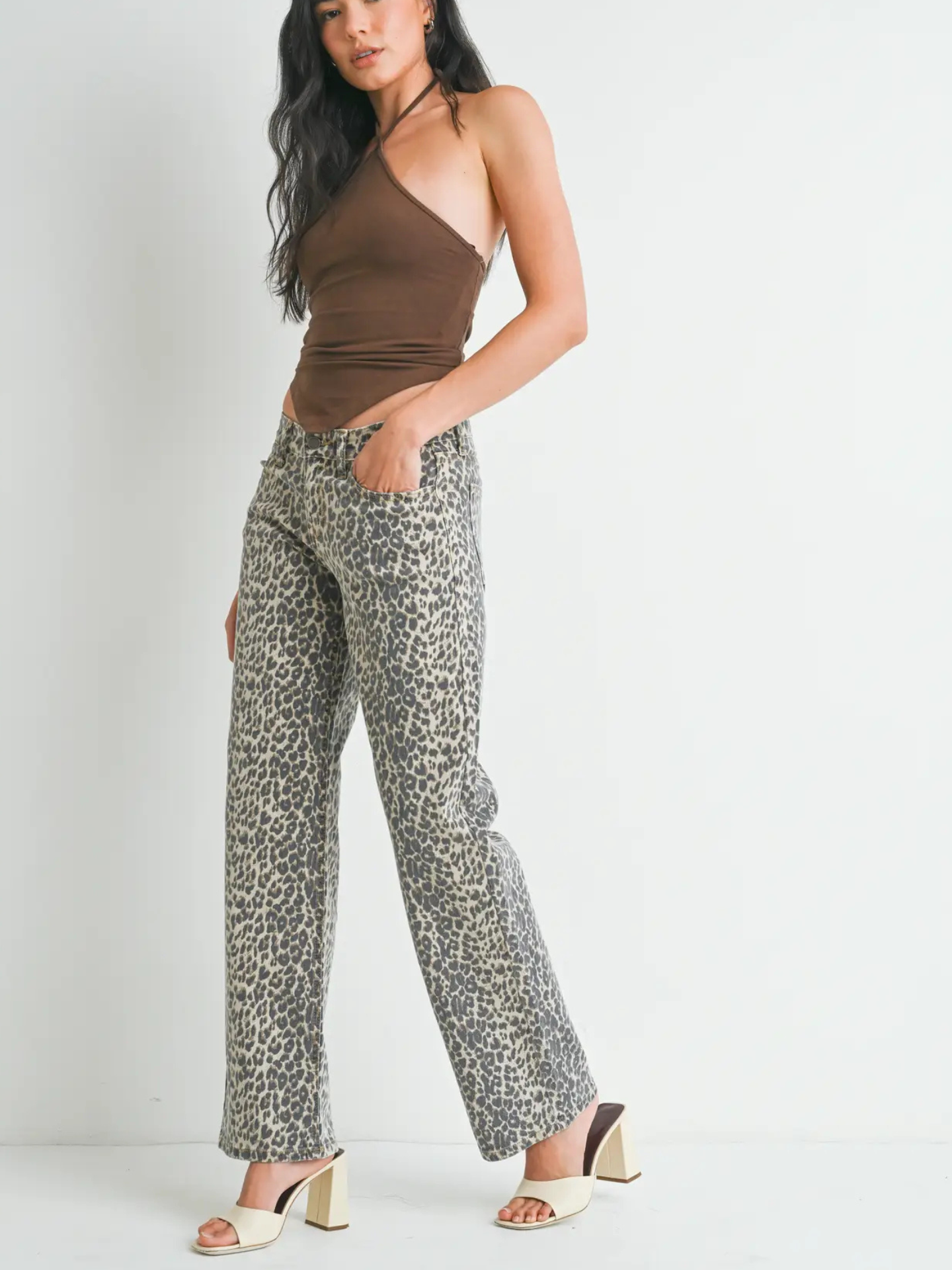 Leopard Pant