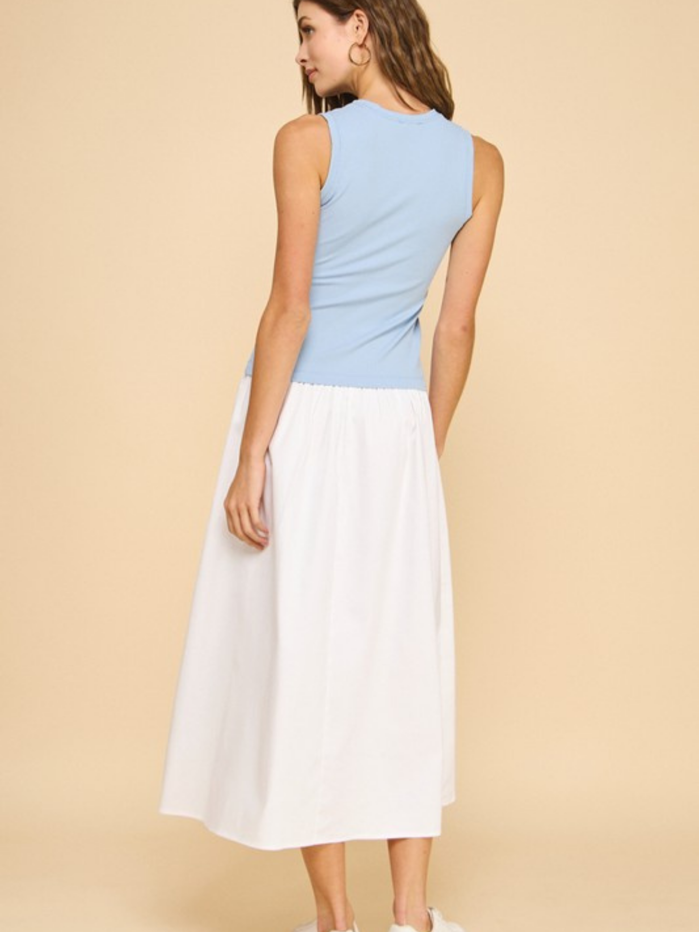 Drop Waist Maxi Dress