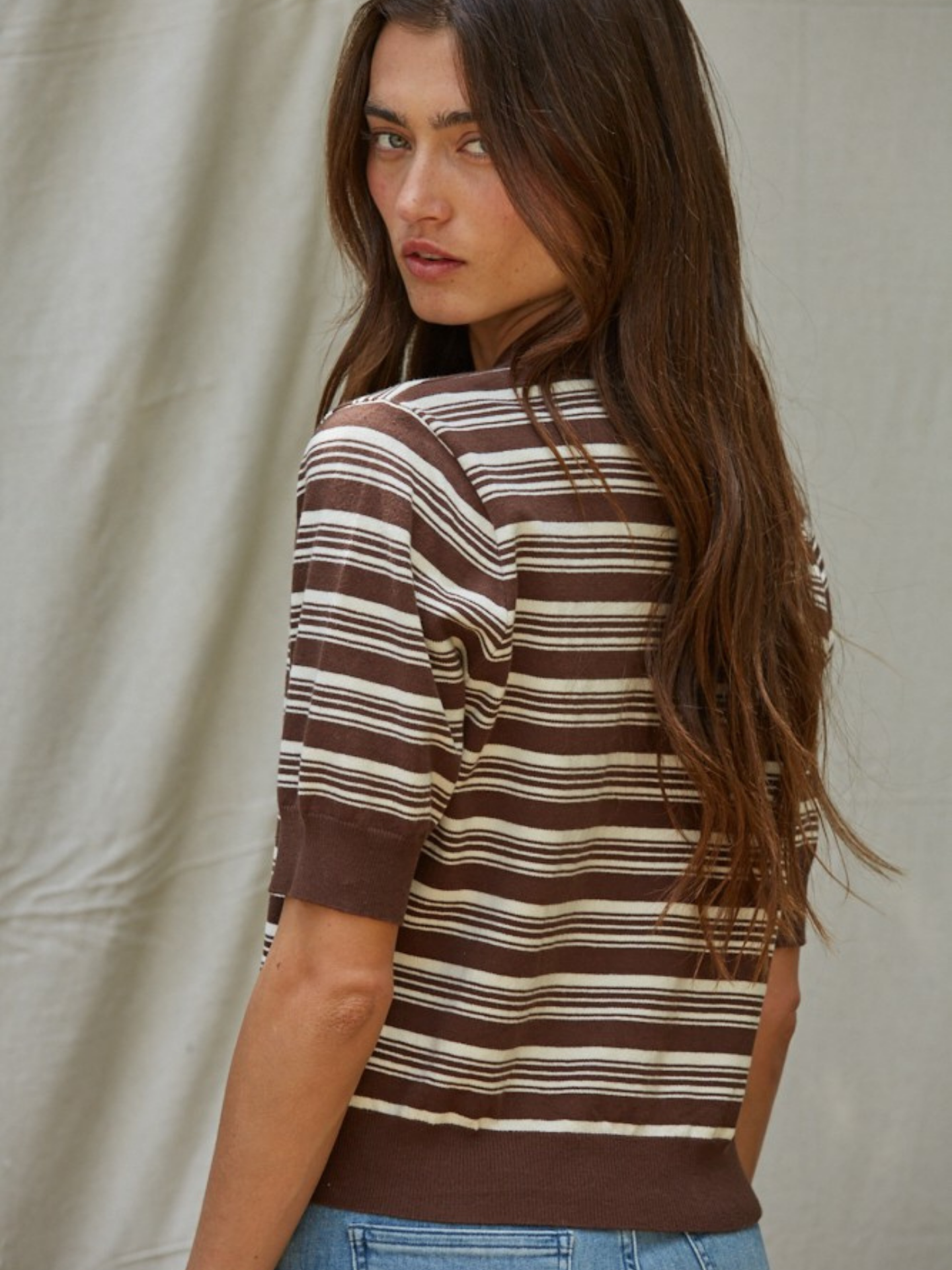 Striped Polo - Mimi & Rae