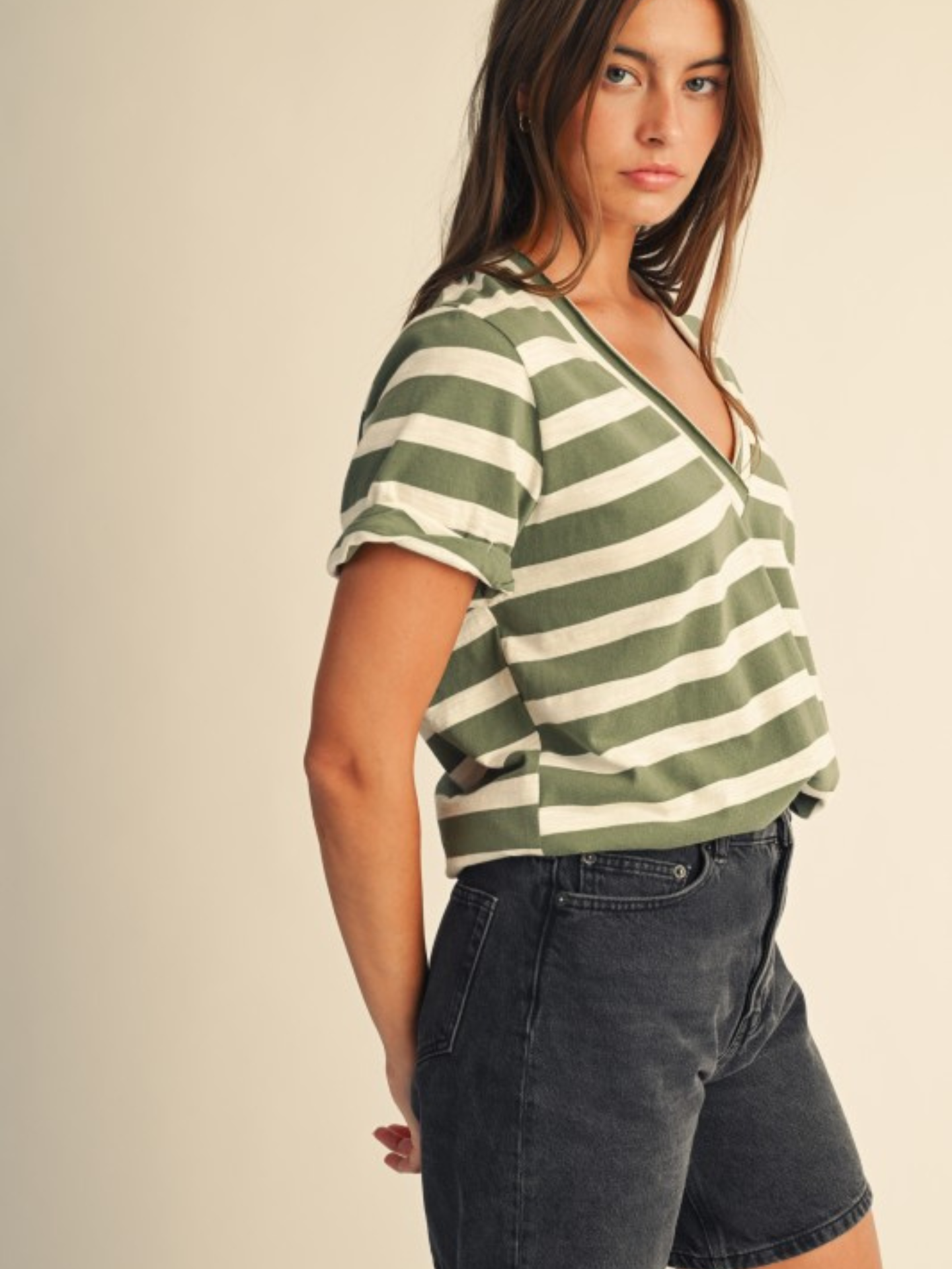 Emma Striped Tee