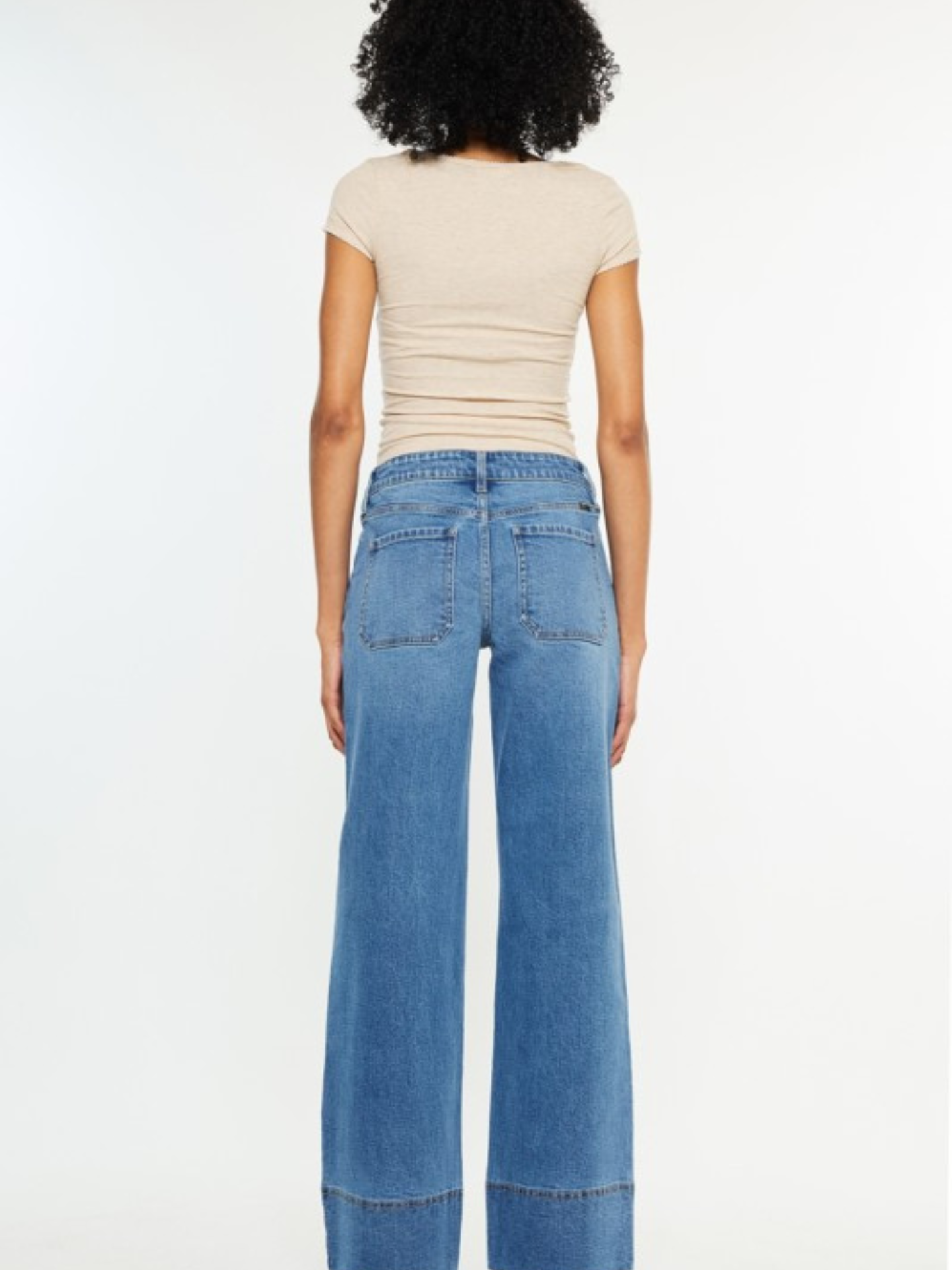 Eva Long Trouser Denim - Mimi & Rae