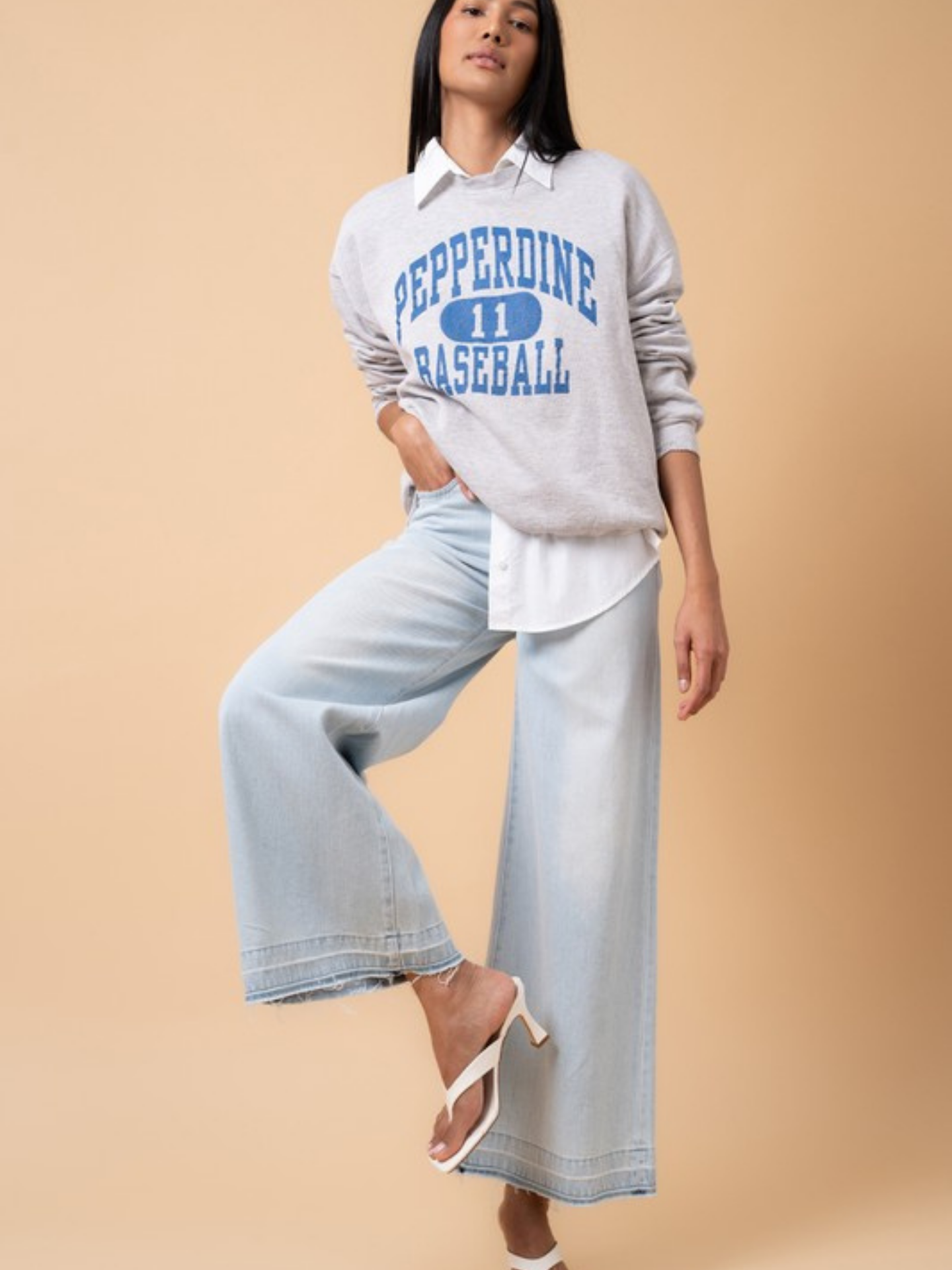 Hi Rise Relaxed Denim