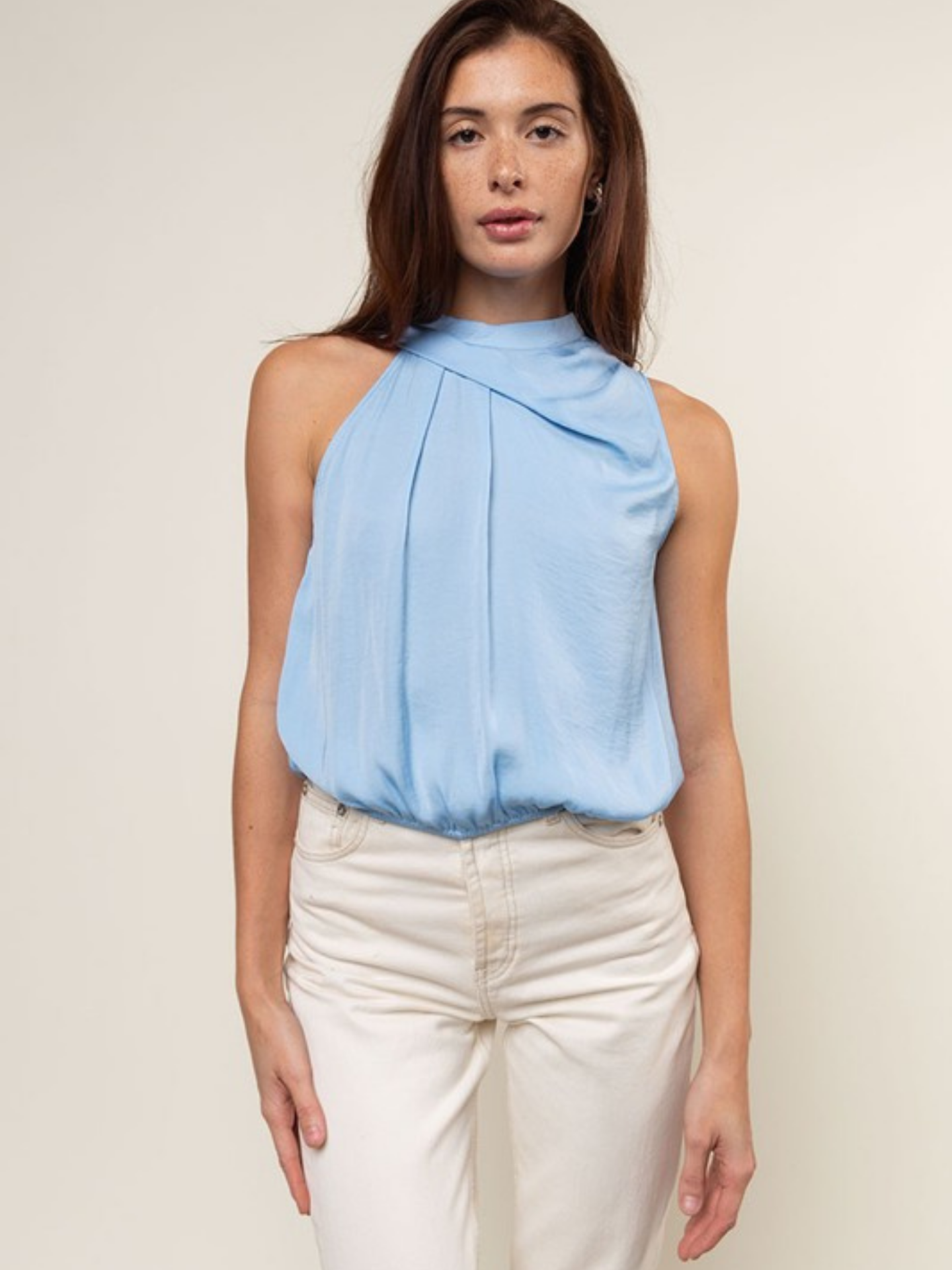 Asymmetrical Tank Blouse