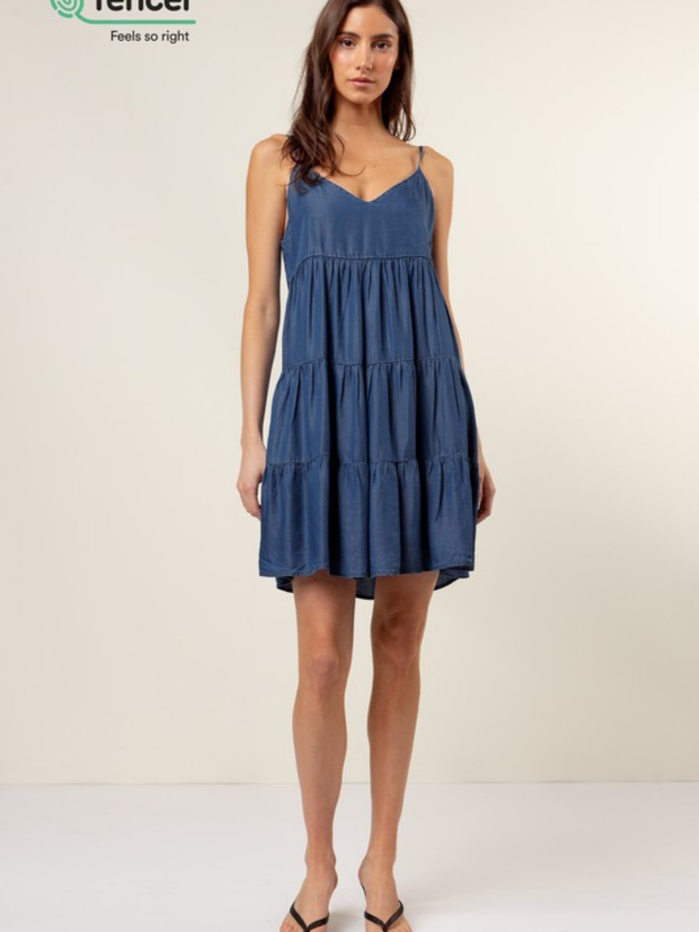 Tencel Babydoll Dress