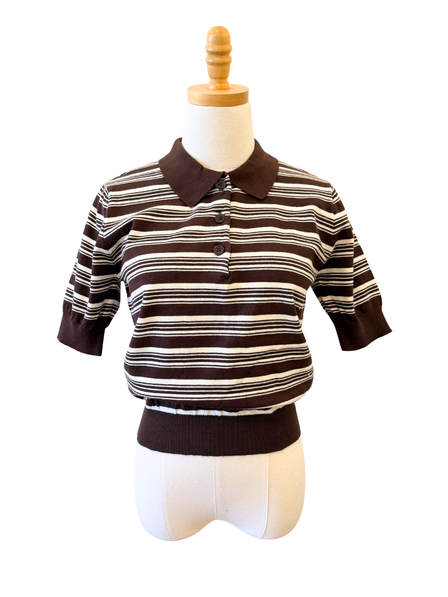 Striped Polo - Mimi & Rae