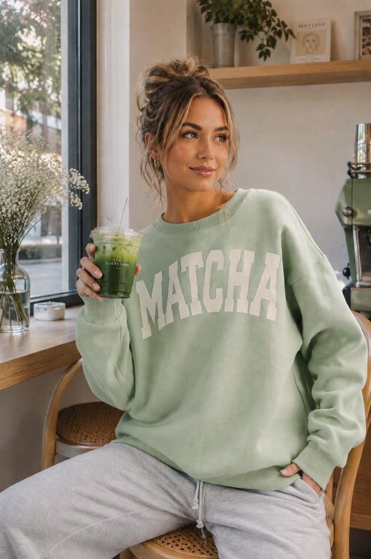 Matcha Crewneck Sweatshirt