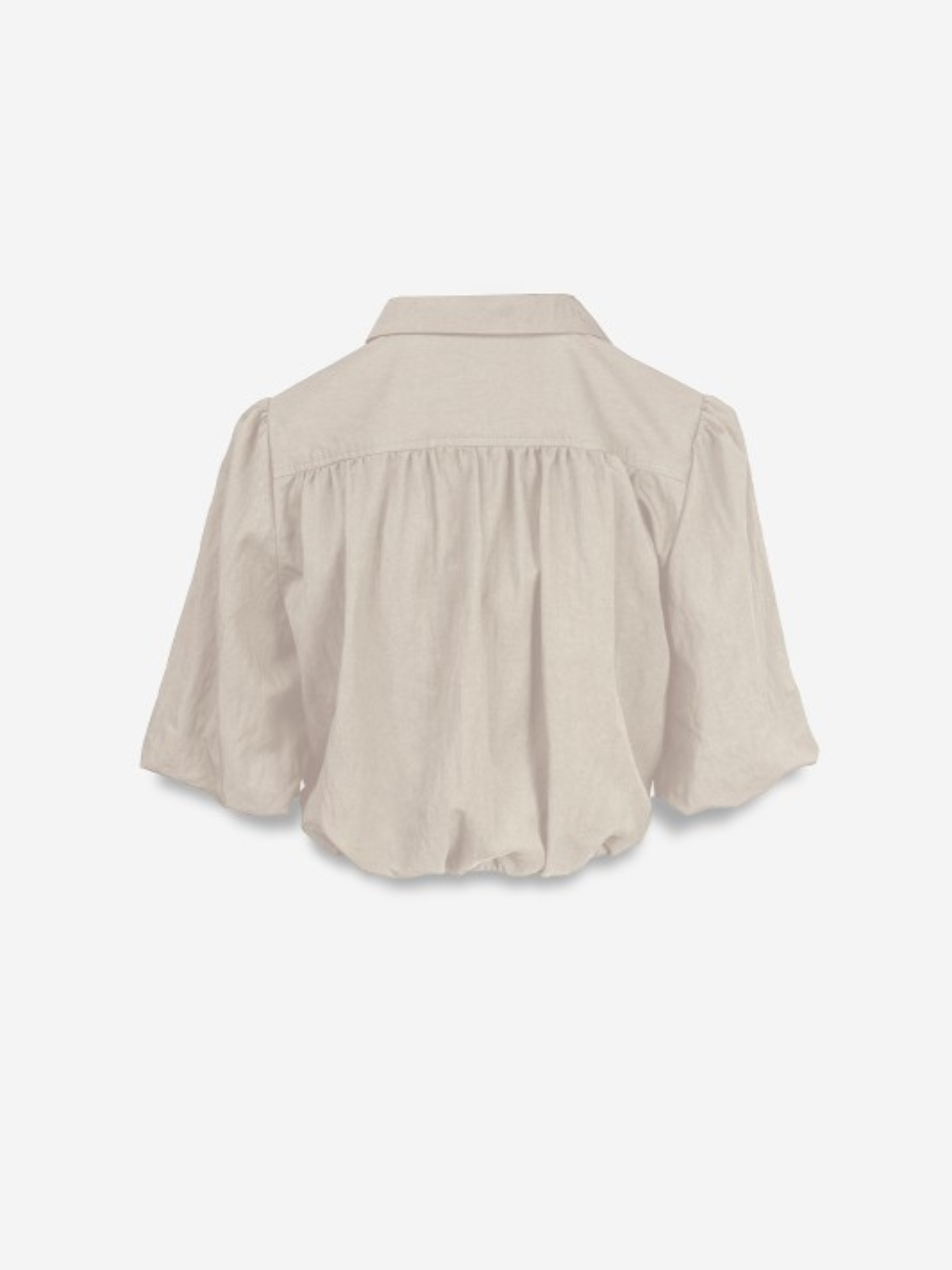 Bubble Cropped Buttondown