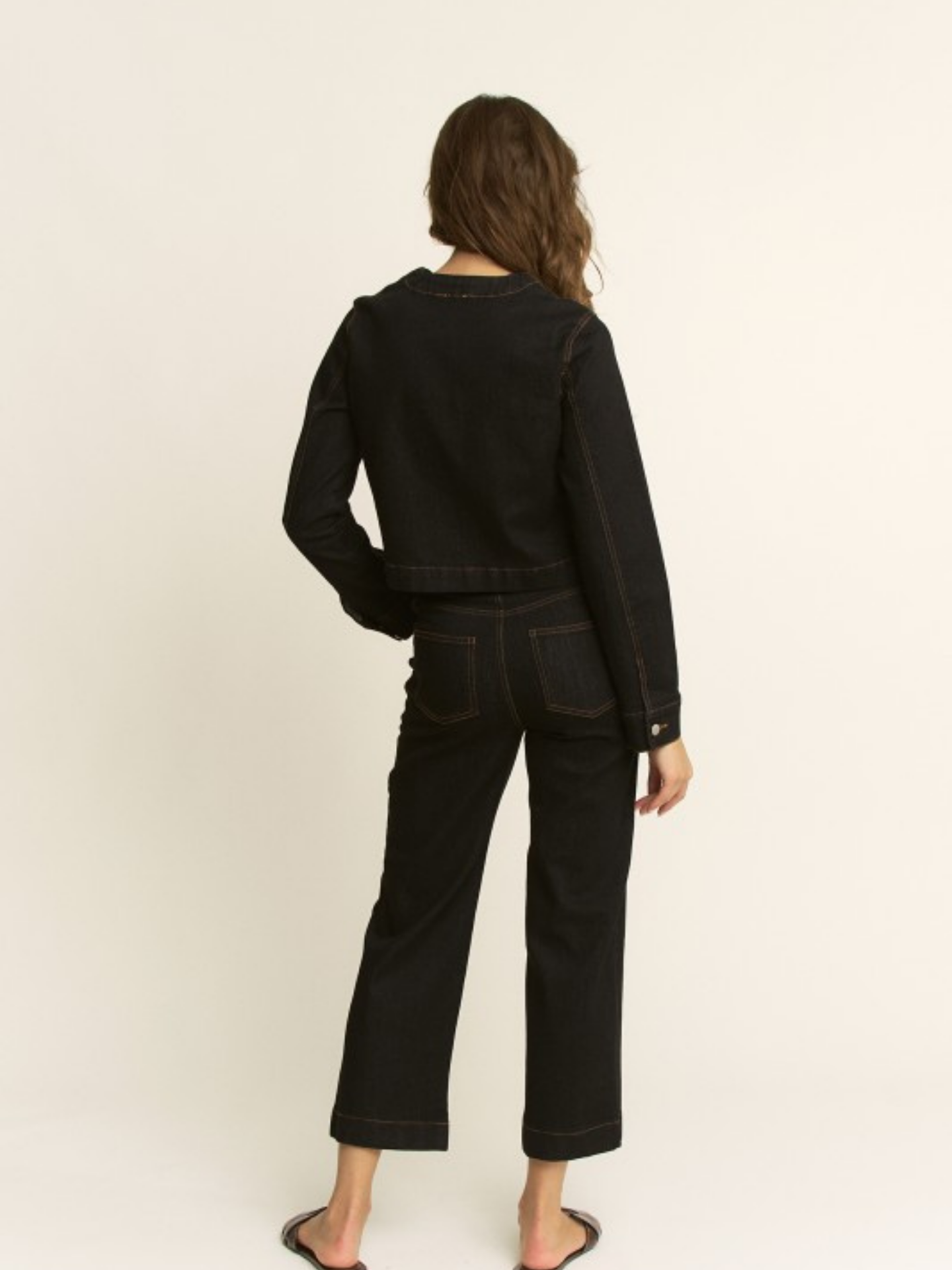 Black Denim Set