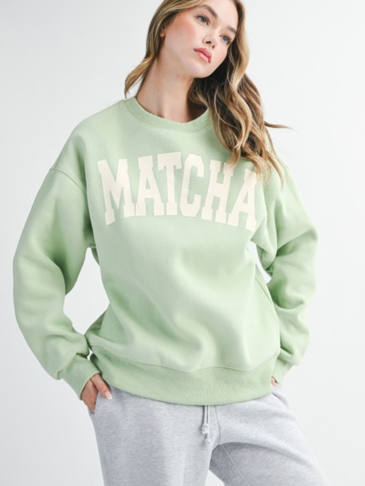 Matcha Crewneck Sweatshirt