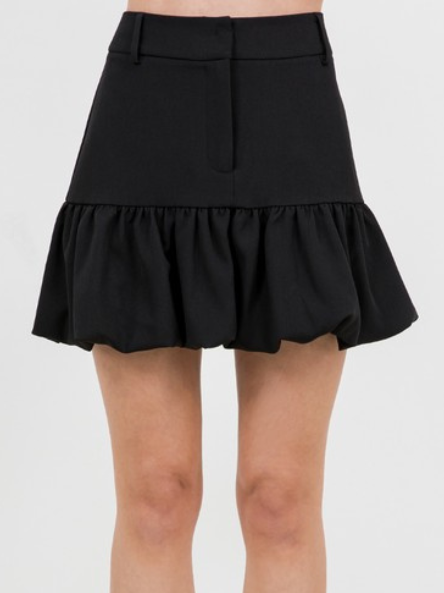 Structured Bubble Mini Skirt - Mimi & Rae