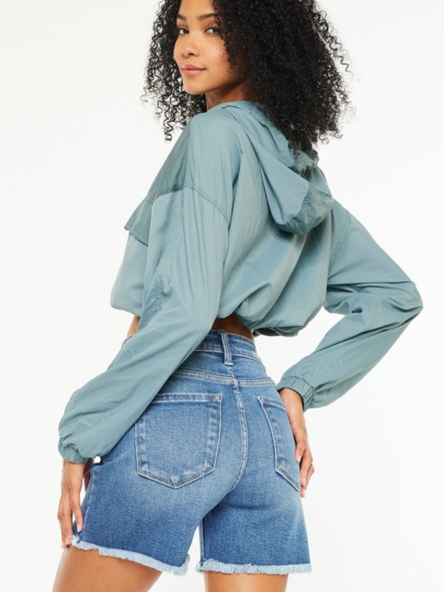Fray Hem Short