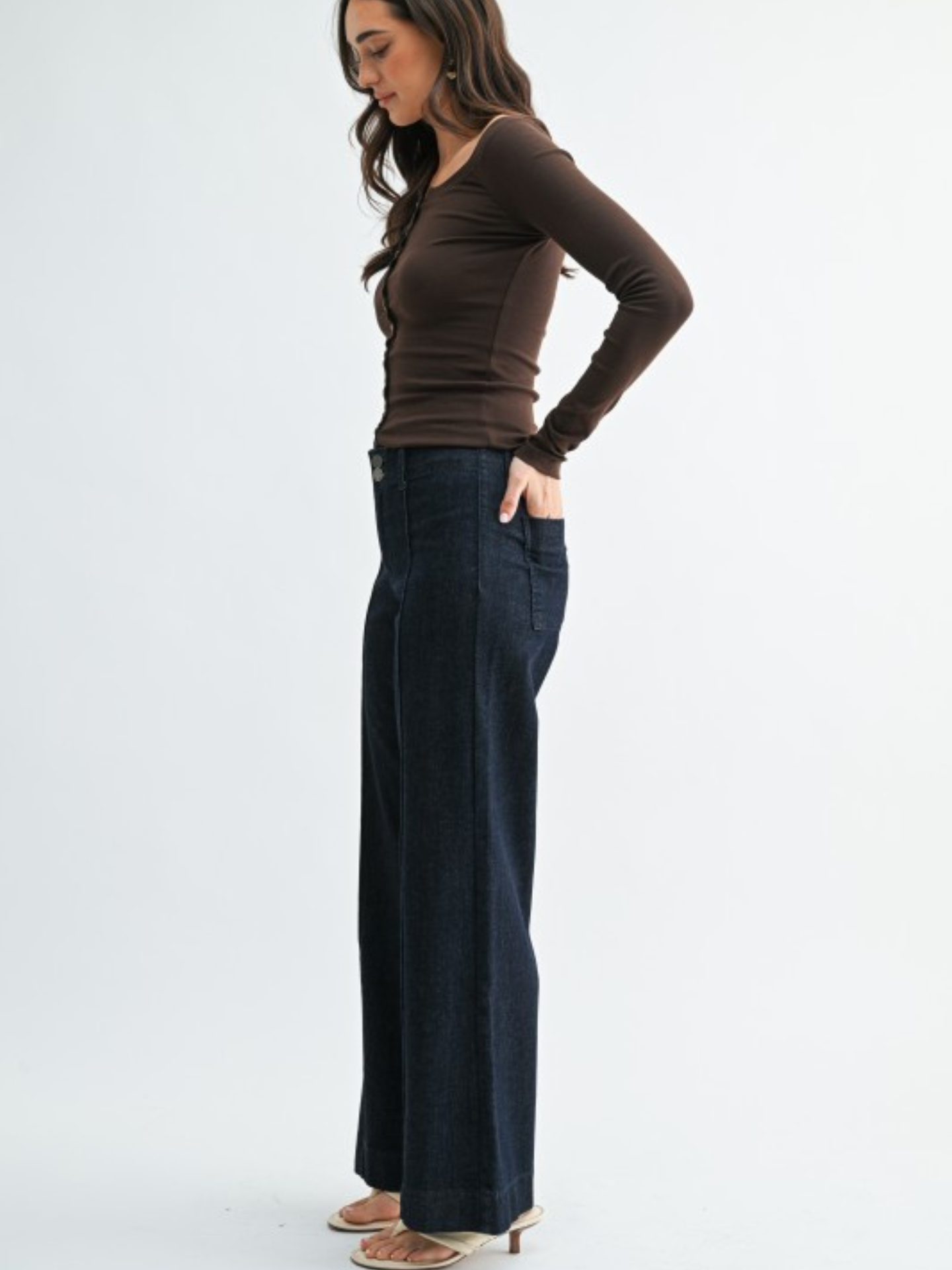Dark Denim Trouser