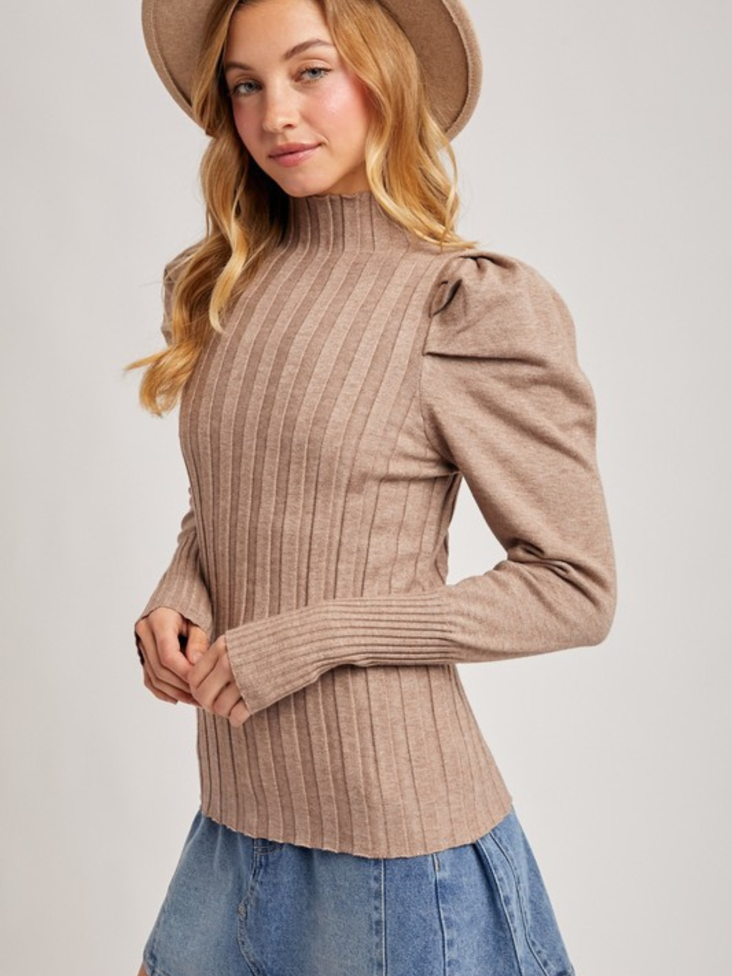 Puff Sleeve Sweater