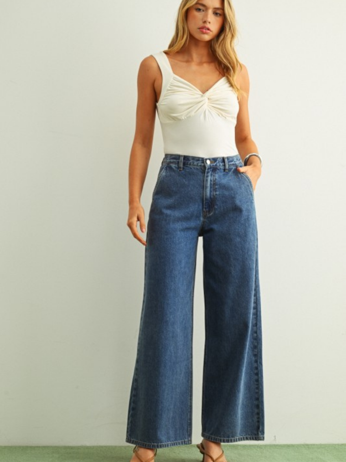 Twist Front Tank - Mimi & Rae