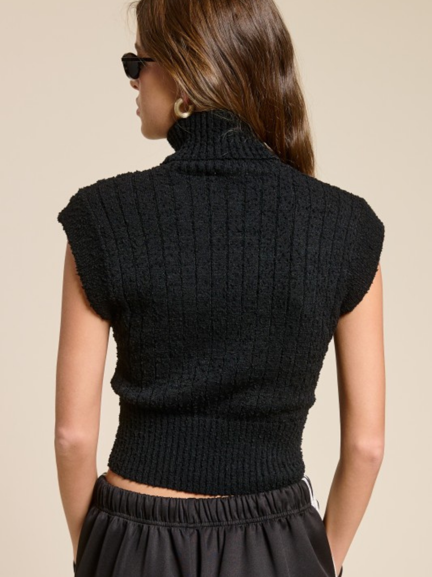 Sleeveless Turtleneck