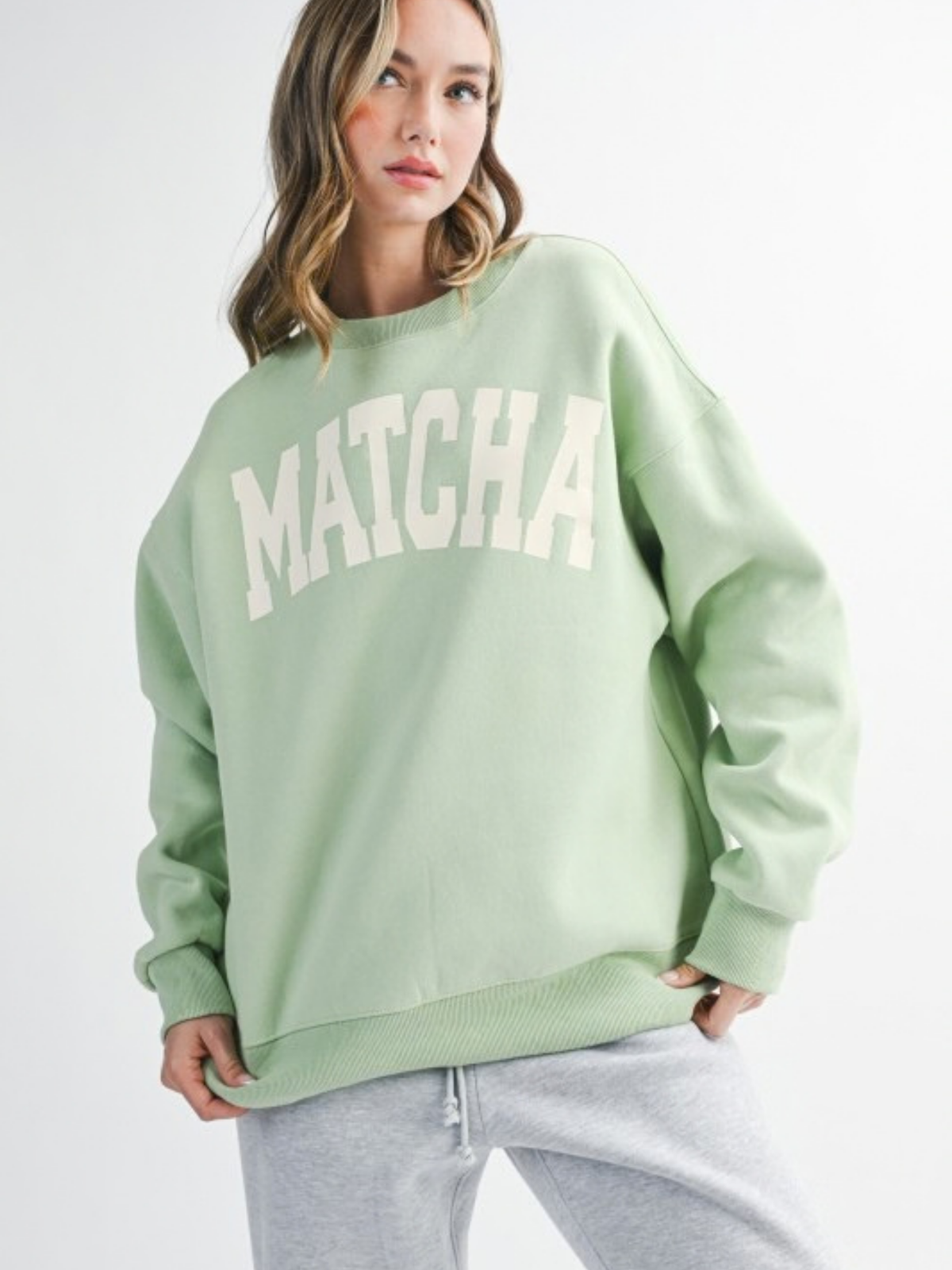 Matcha Crewneck Sweatshirt