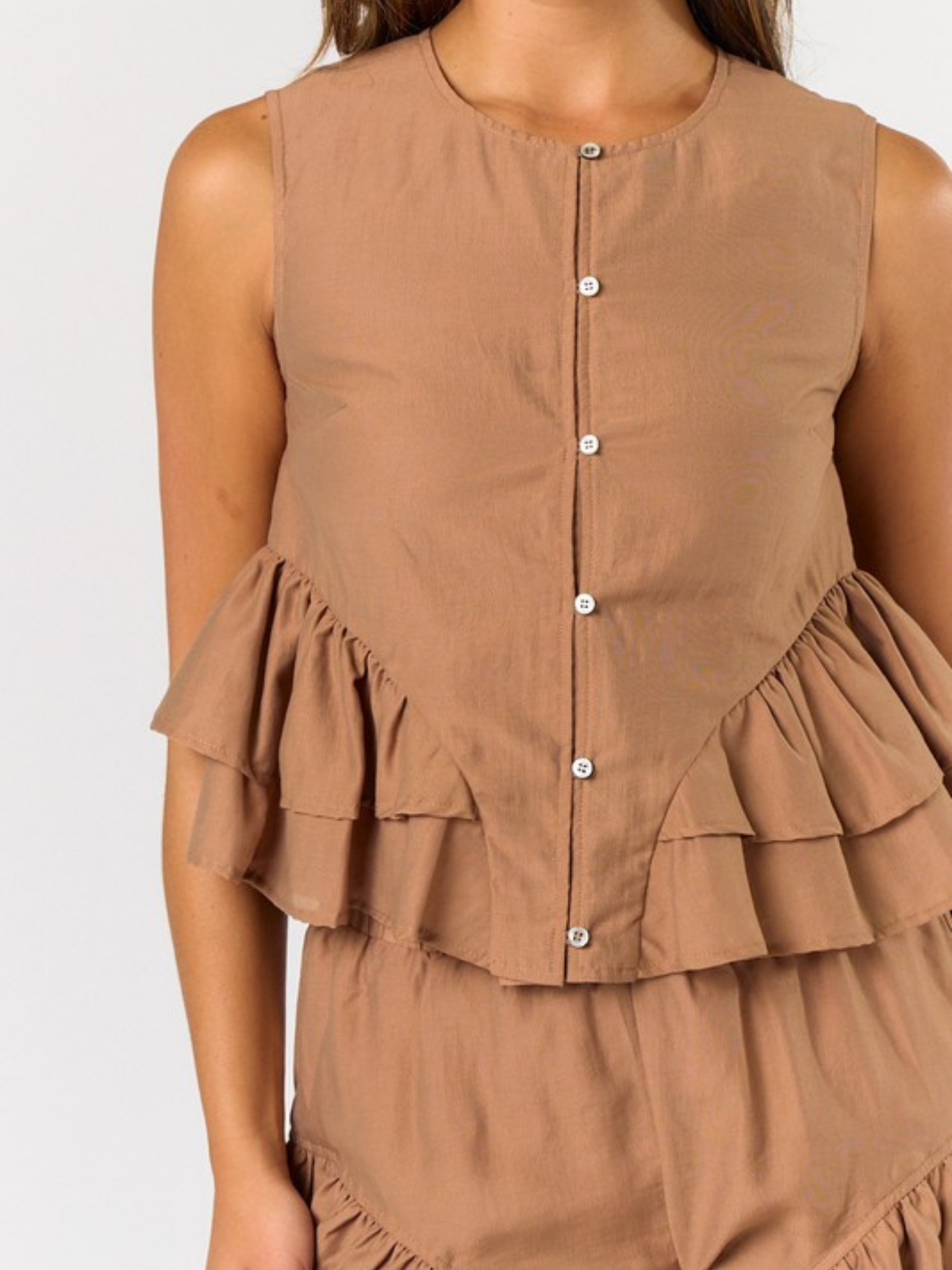 Side Ruffle Top