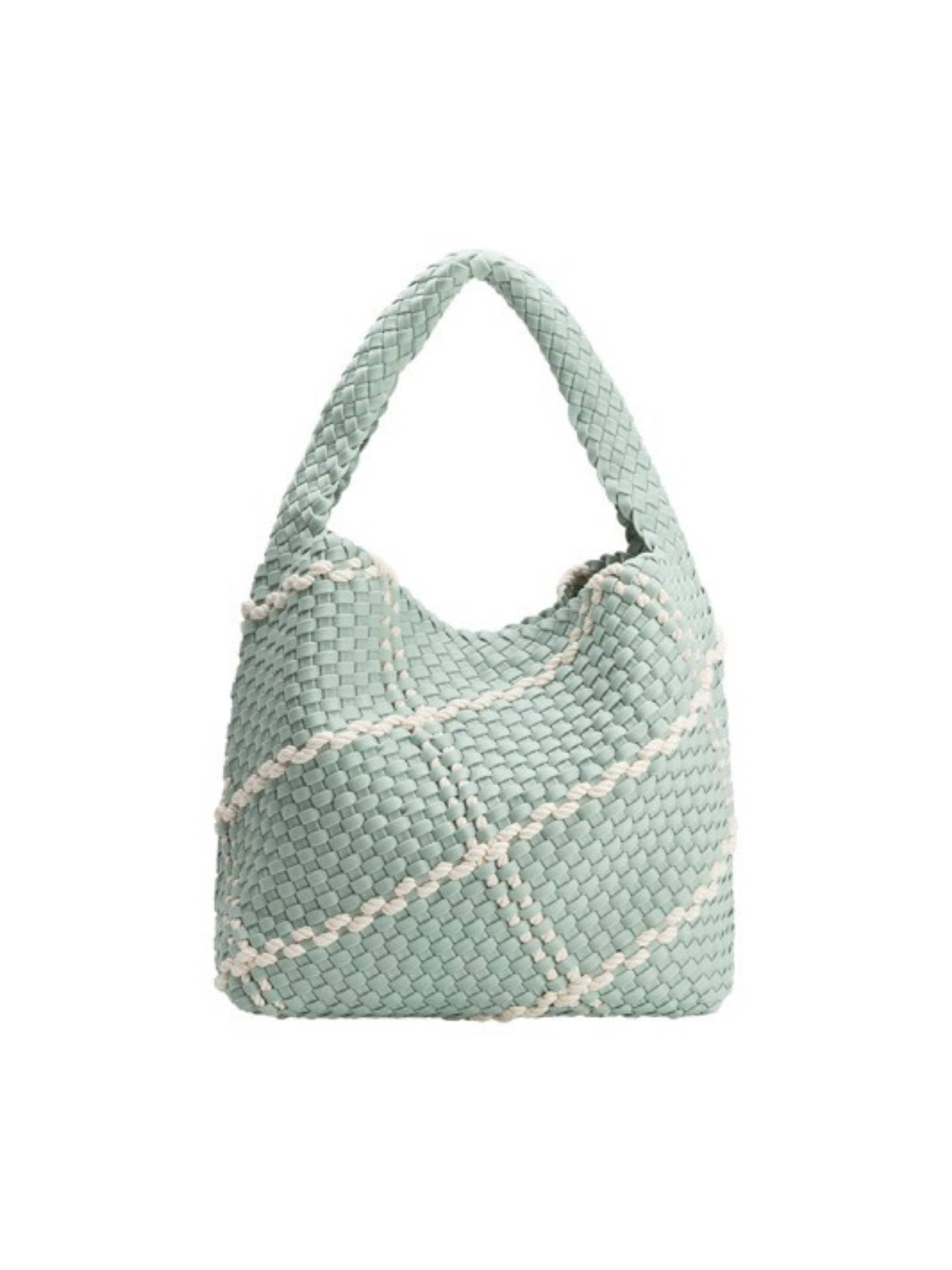 Nylon Johanna Bag in Sea foam - Mimi & Rae