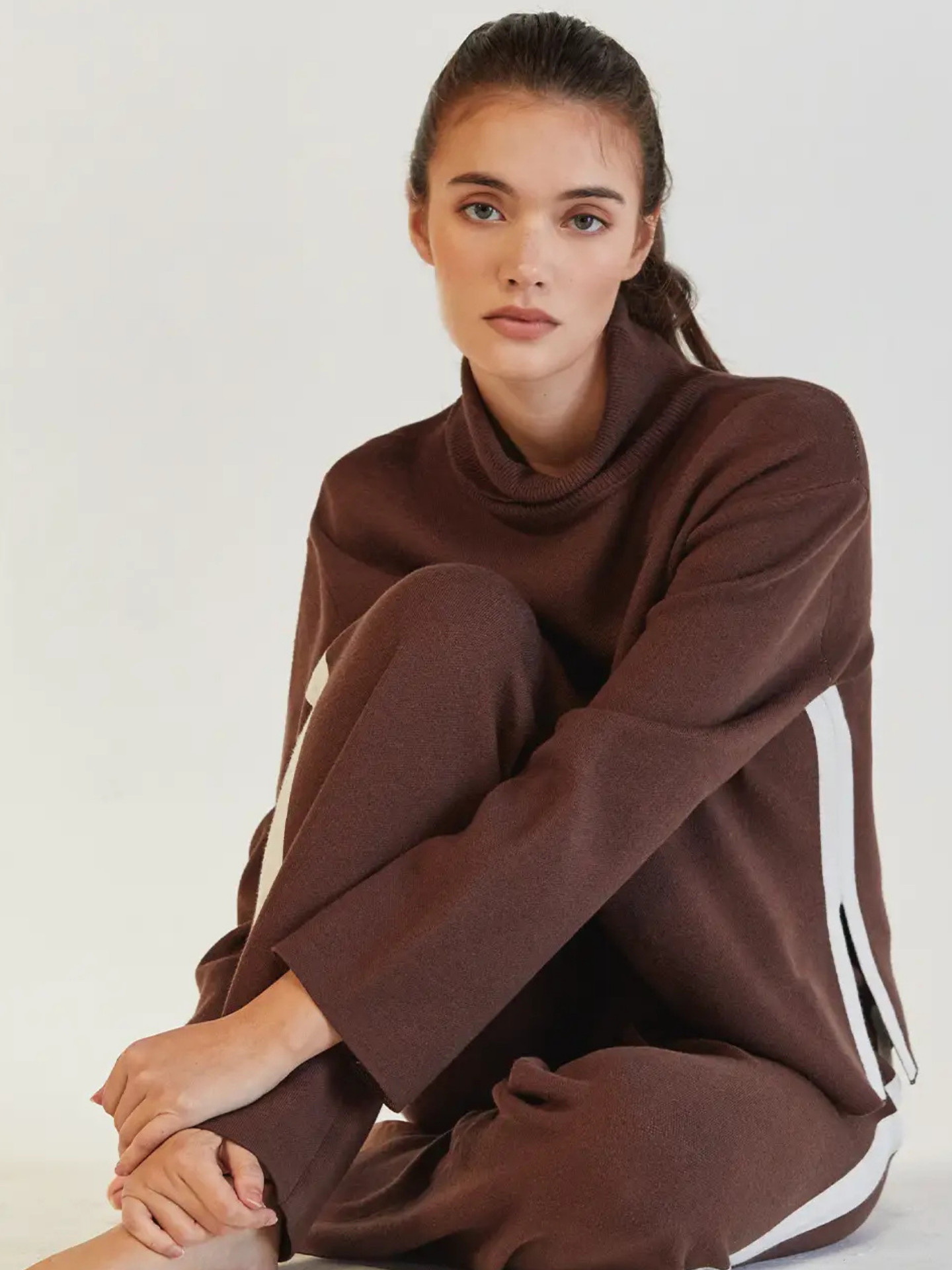 Turtleneck Sweater Set