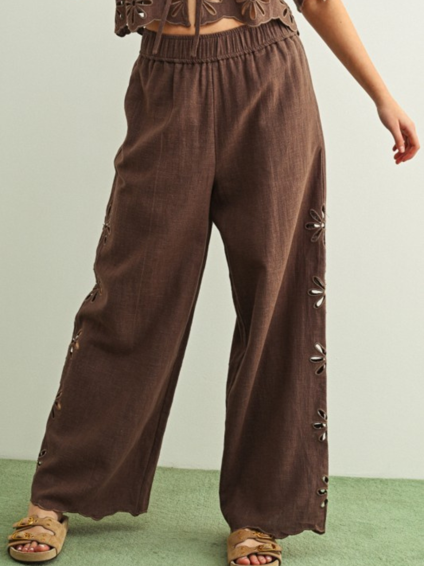 Peggy Embroidered Pant