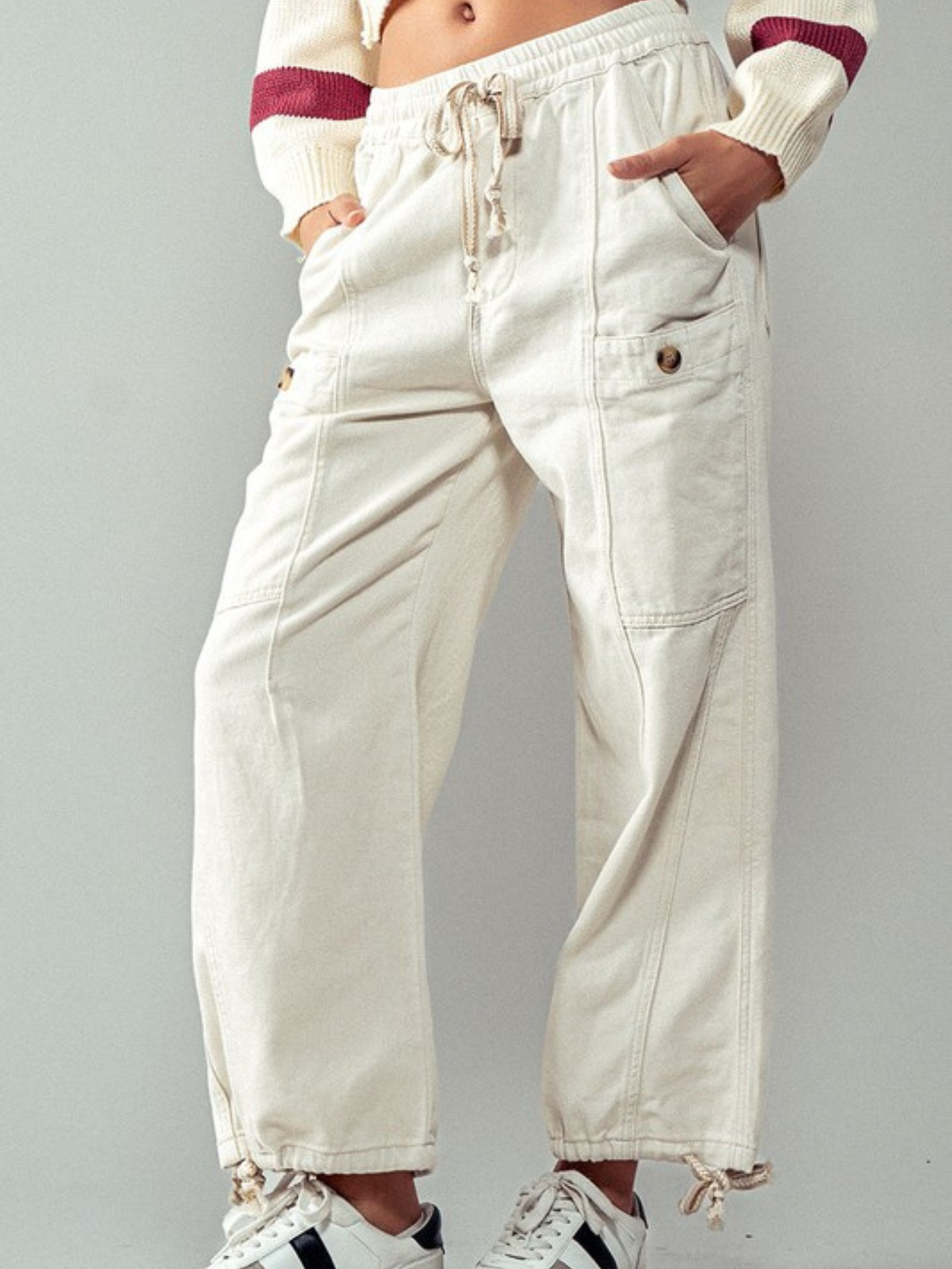 Cargo Drawstring Pant