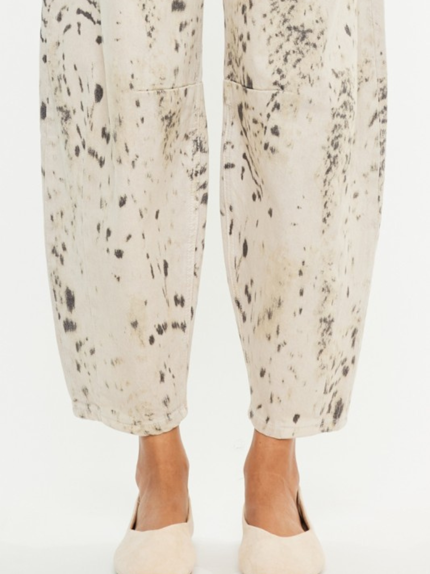 Printed Horseshoe Denim