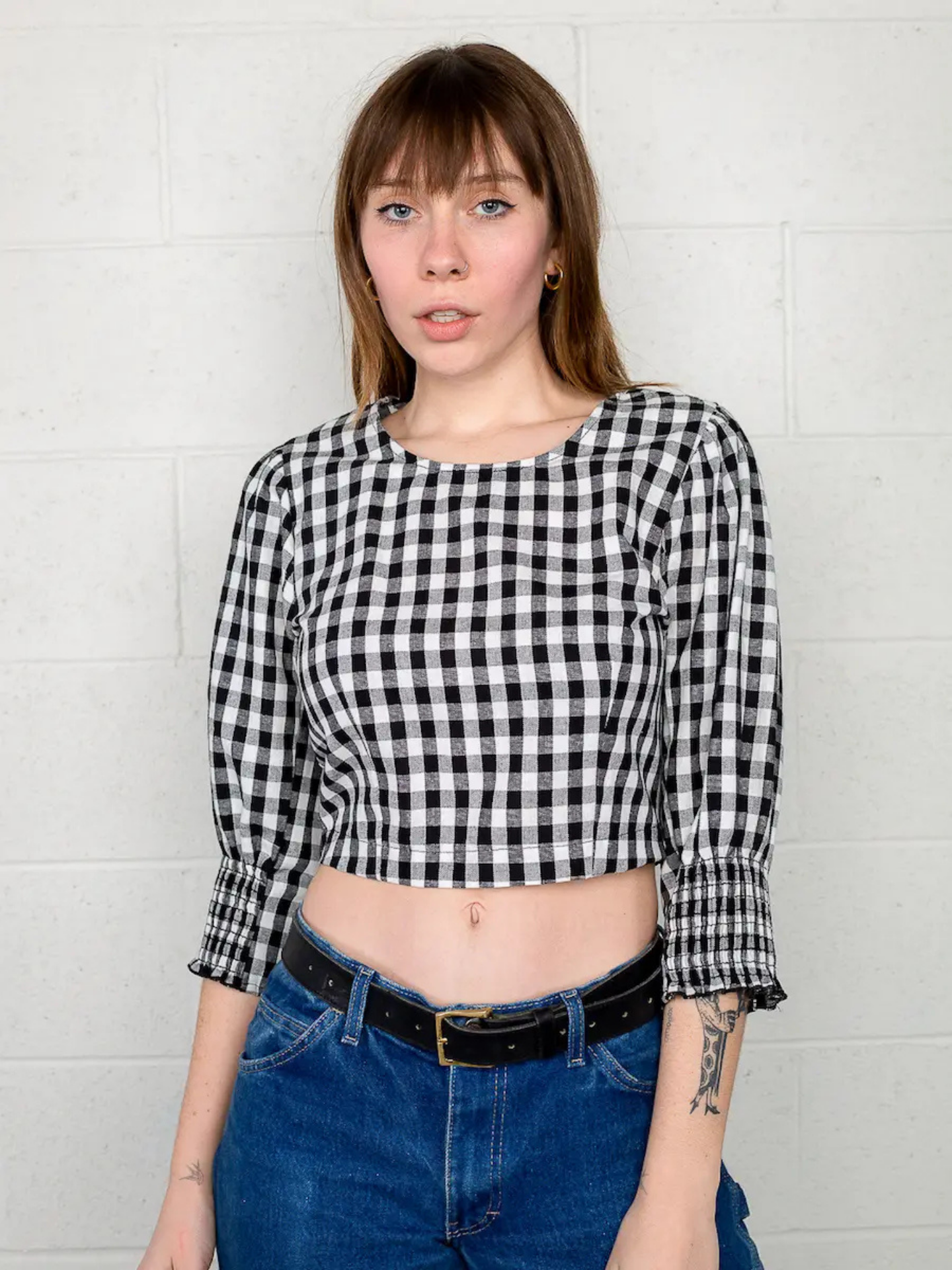 Holis Gingham Top