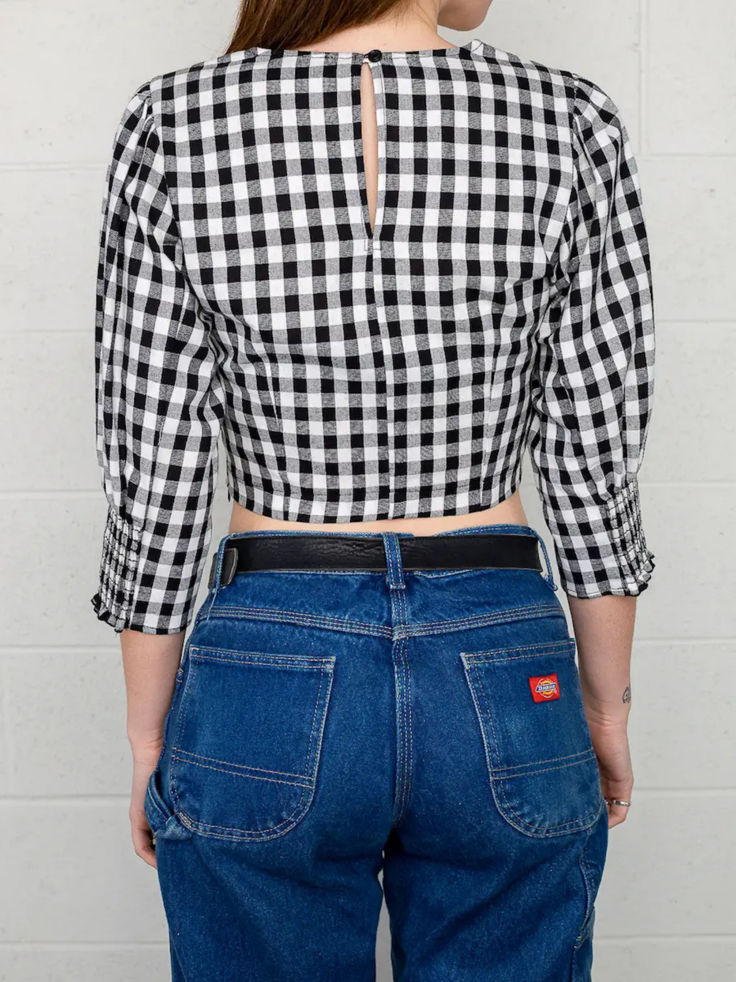 Holis Gingham Top