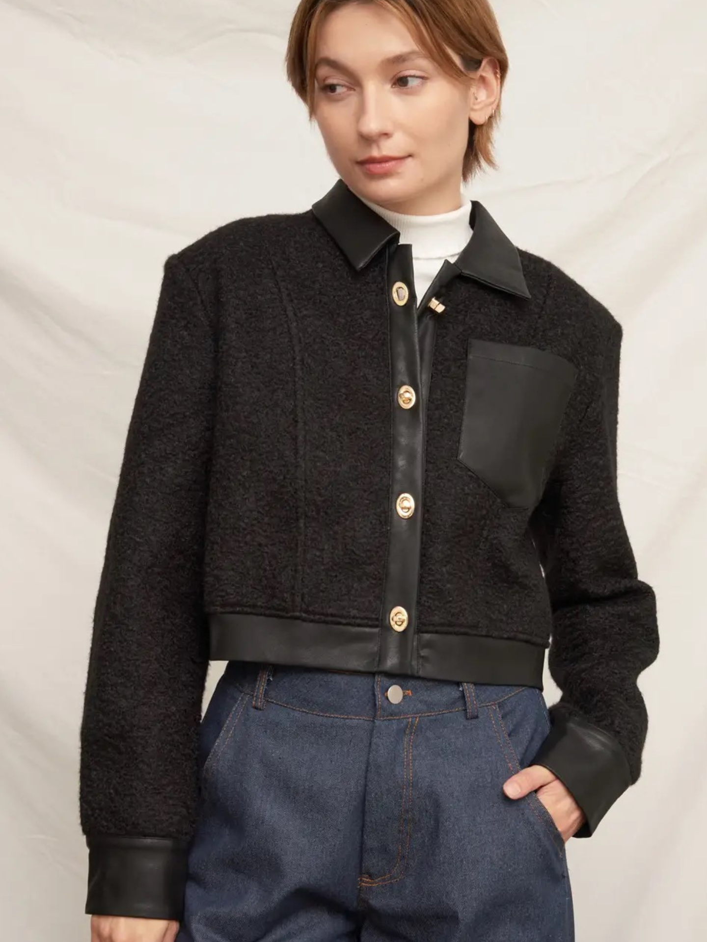 Tweed Cropped Jacket