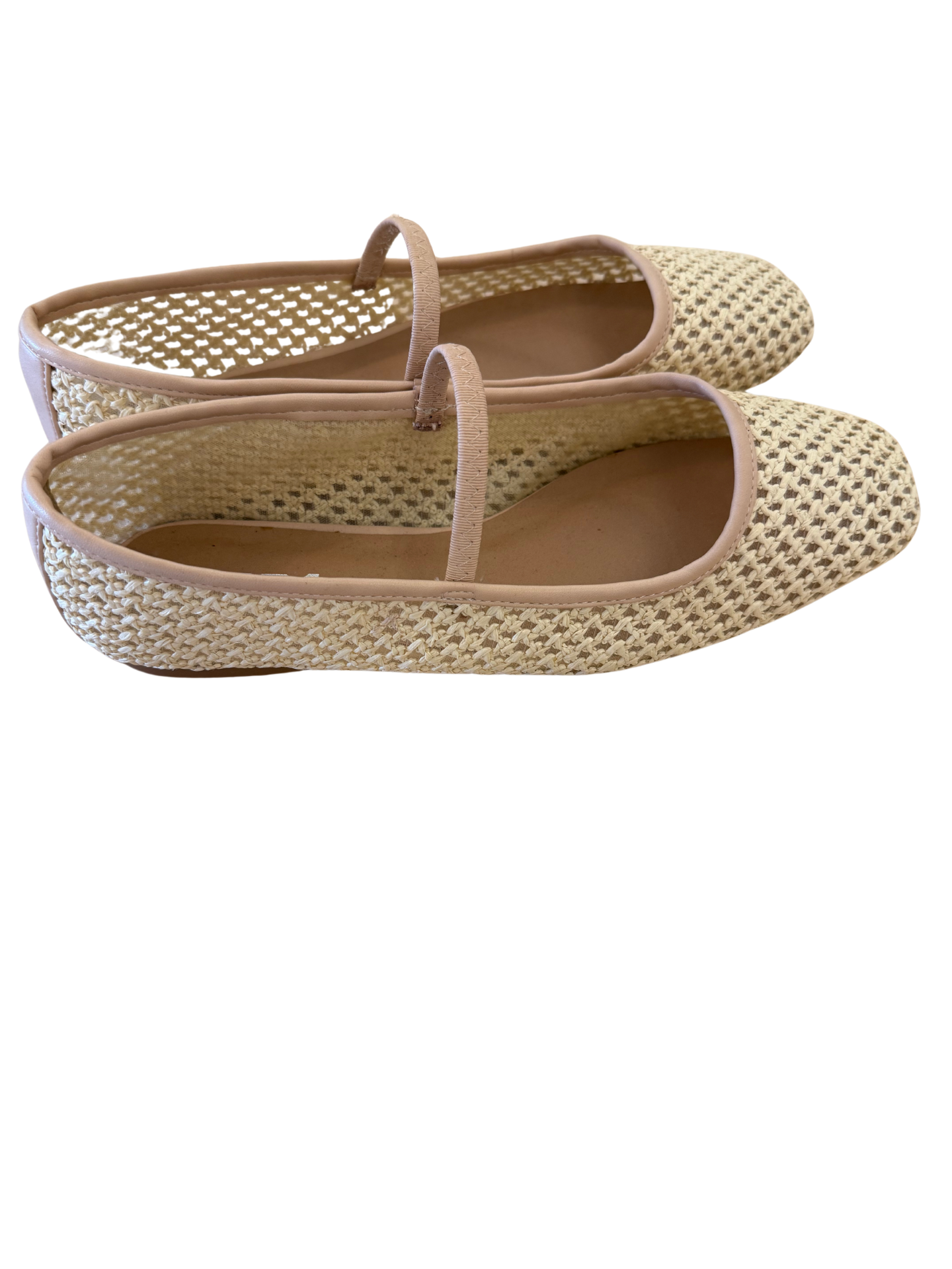 Woven Mary Jane Flats - Mimi & Rae