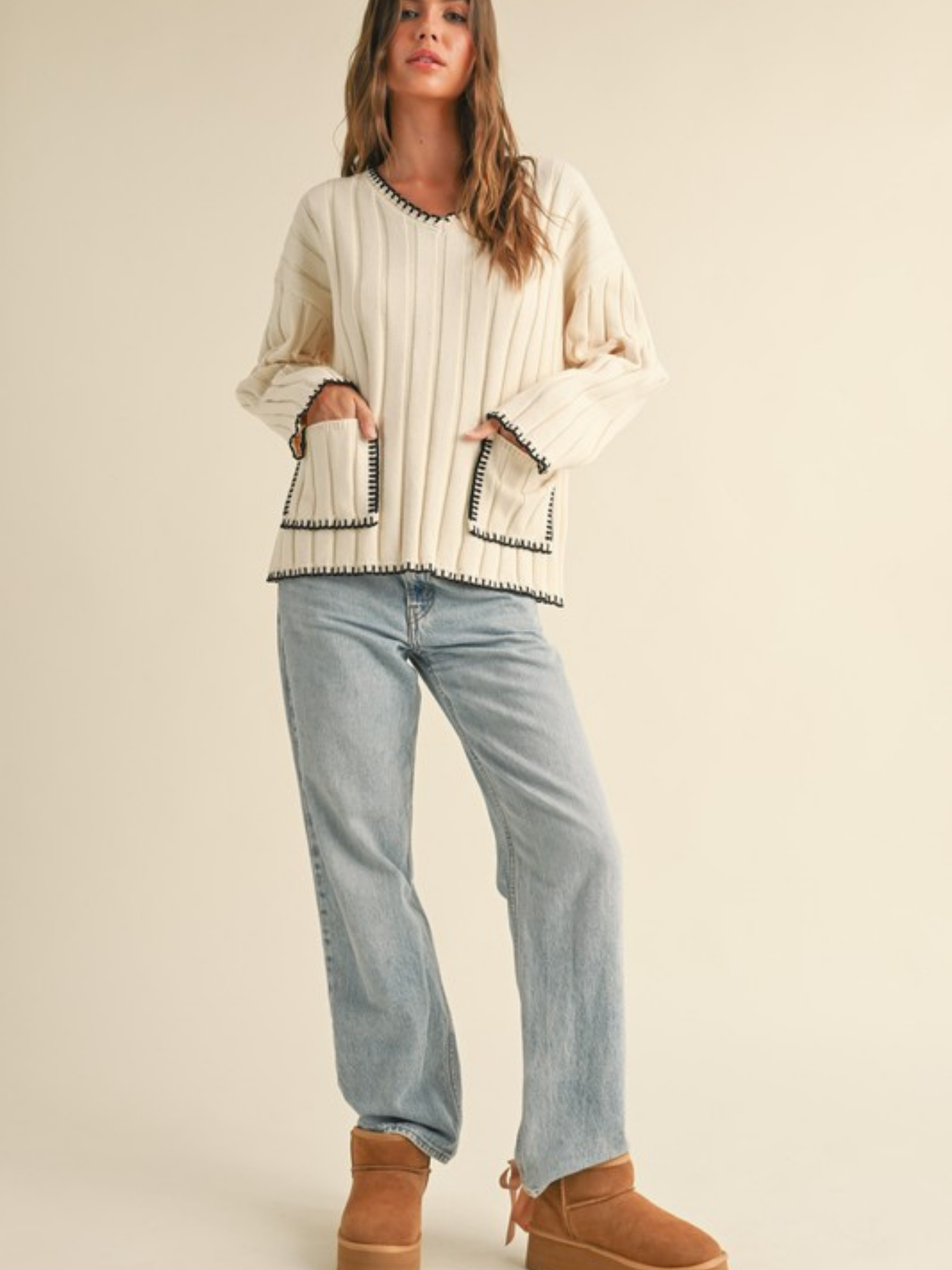 Hatch Stitch Sweater