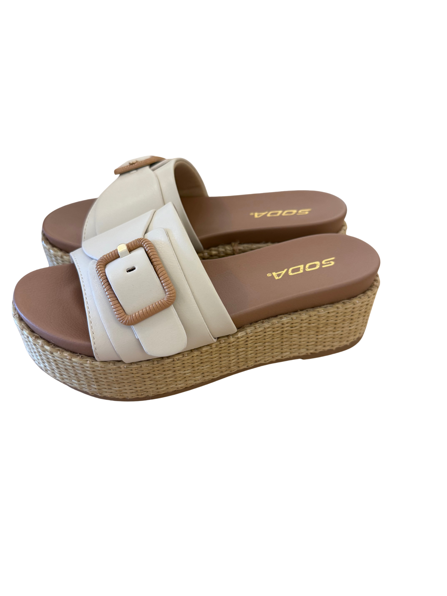 Platform Buckle Slides - Mimi & Rae
