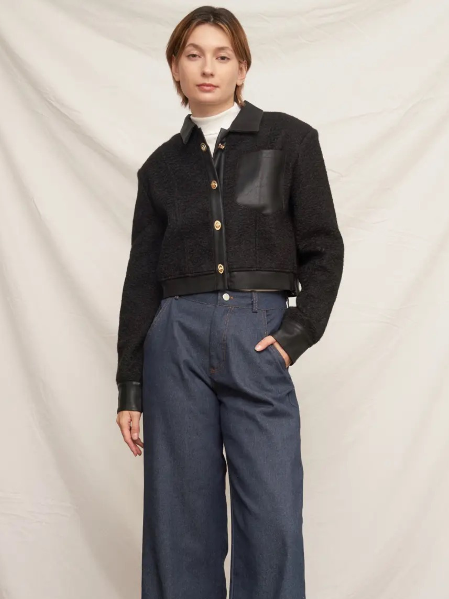 Tweed Cropped Jacket