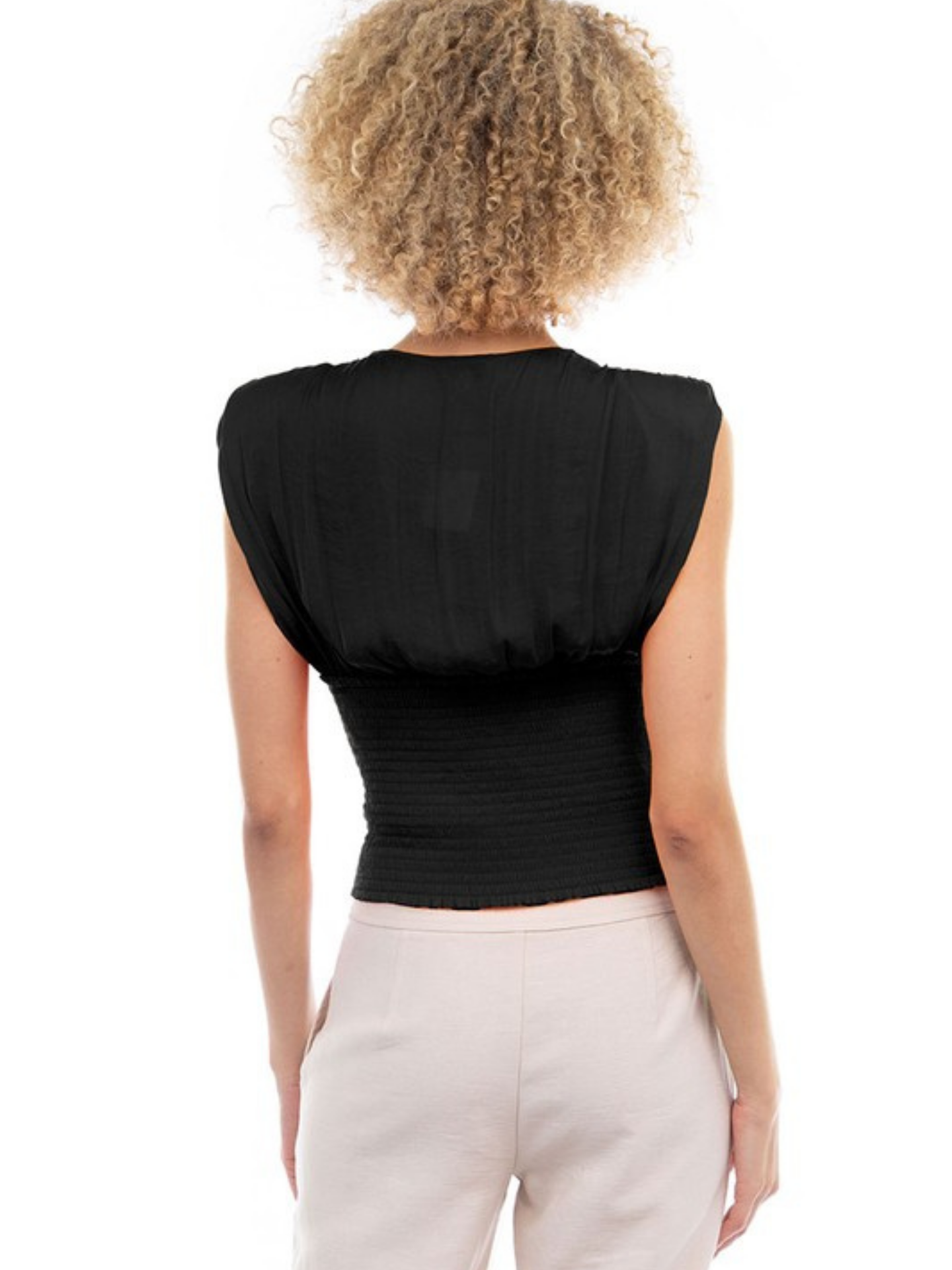 Smocked Waist Top
