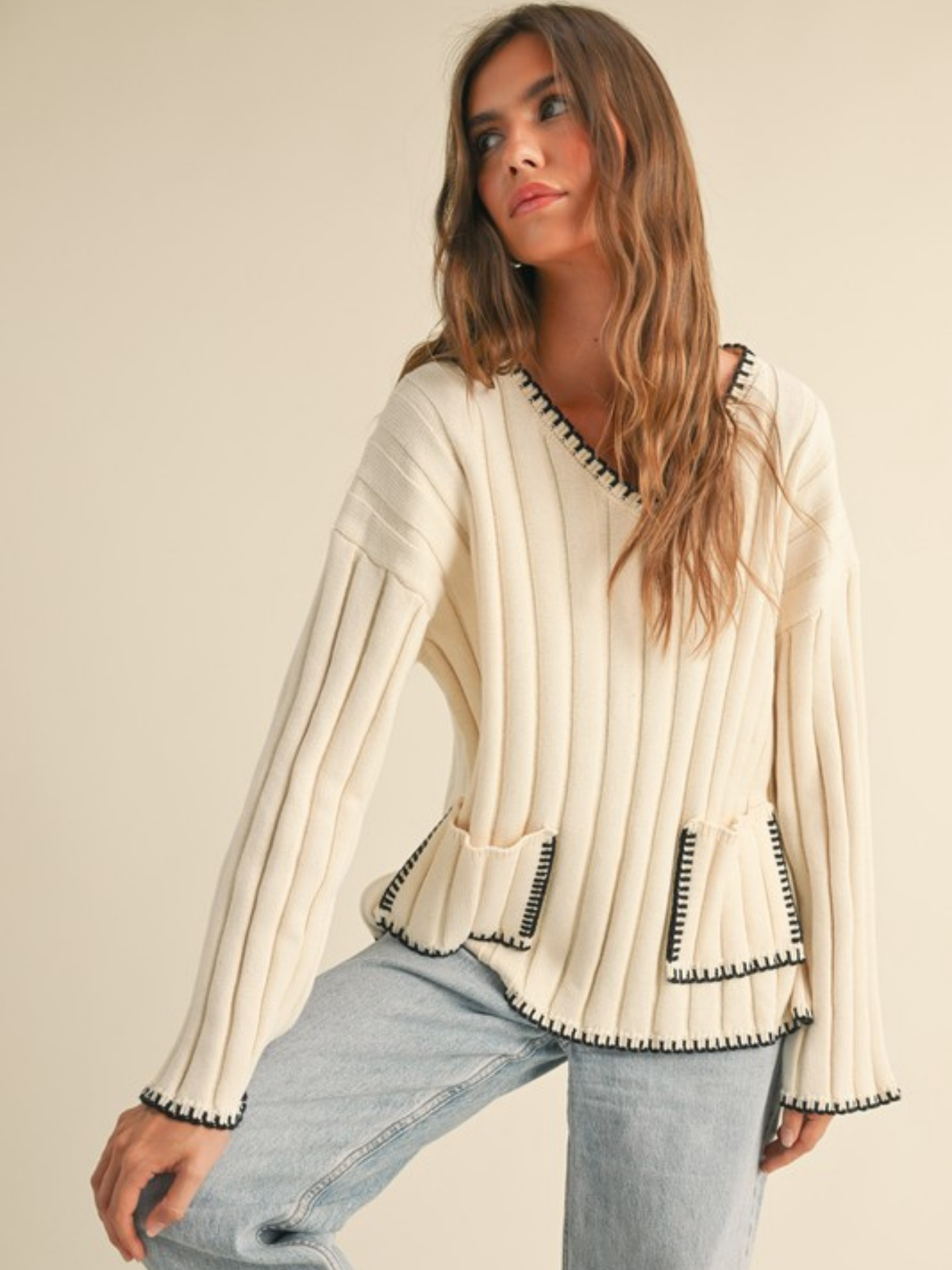 Hatch Stitch Sweater