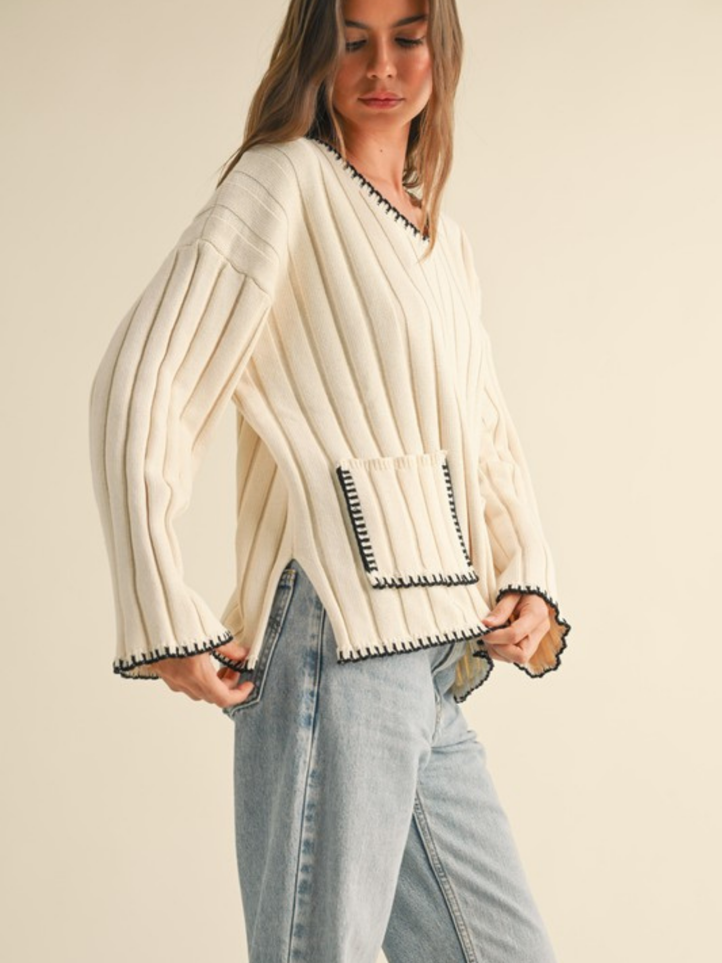 Hatch Stitch Sweater