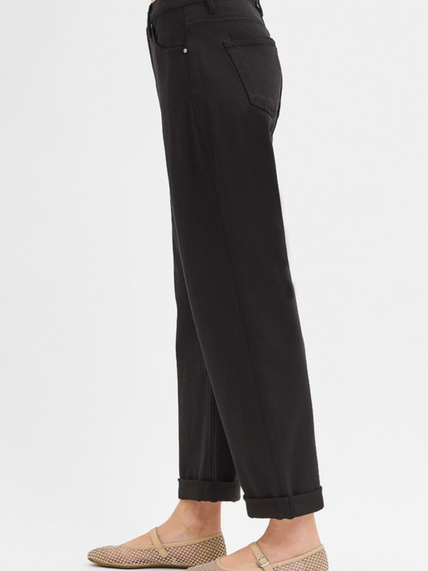 Relaxed True Black Denim