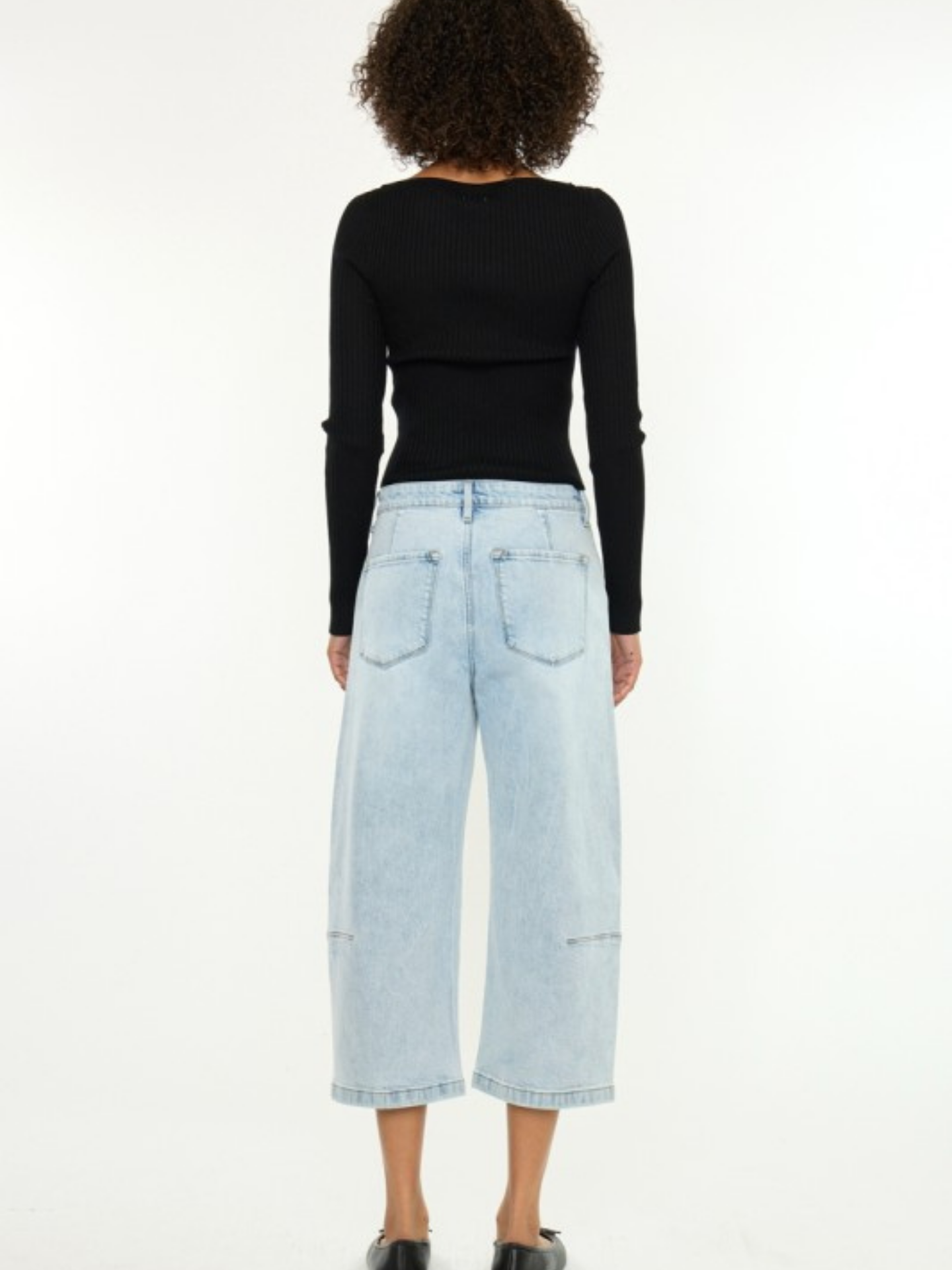 Capri Barrel Denim - Mimi & Rae