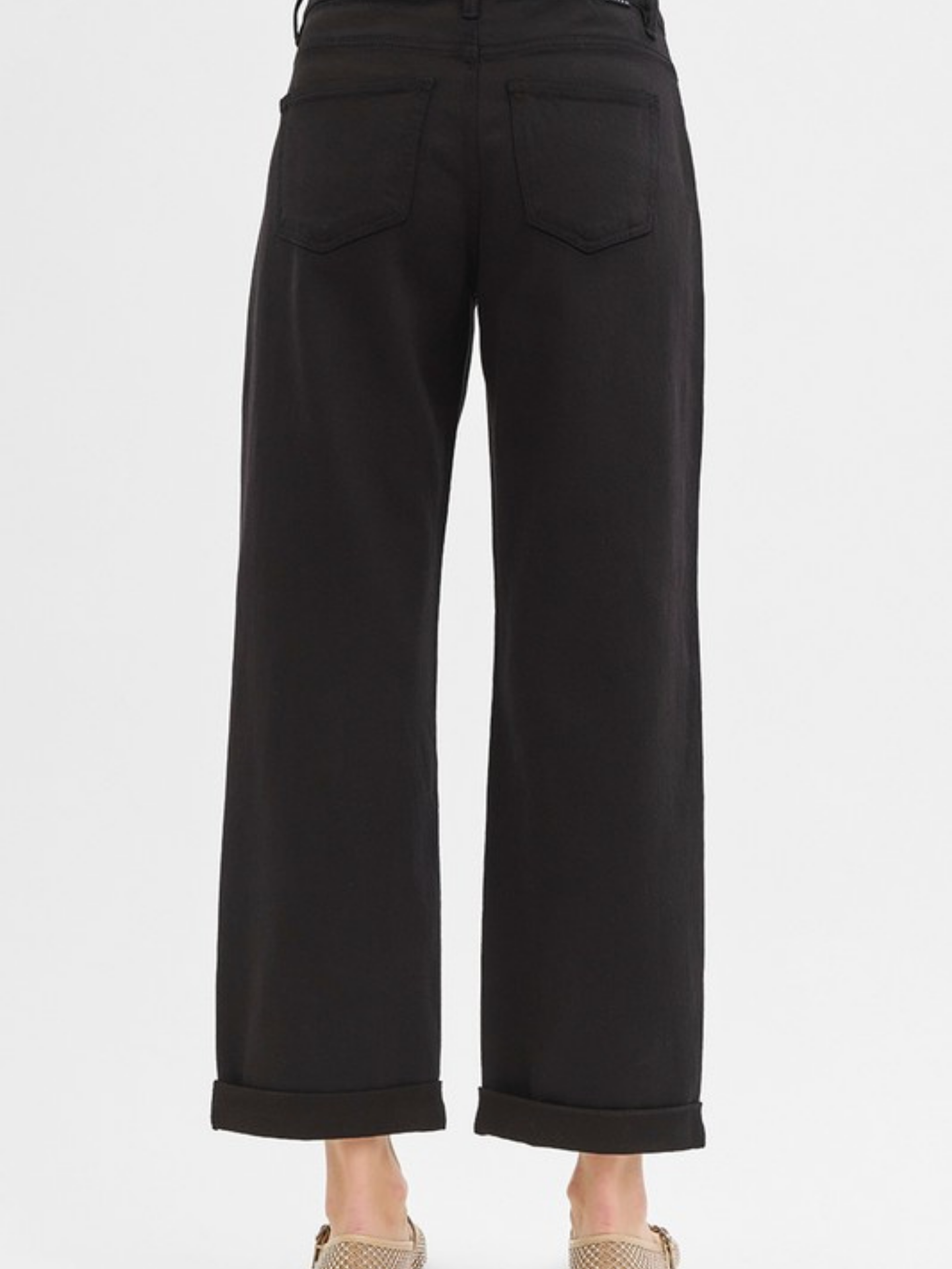 Relaxed True Black Denim